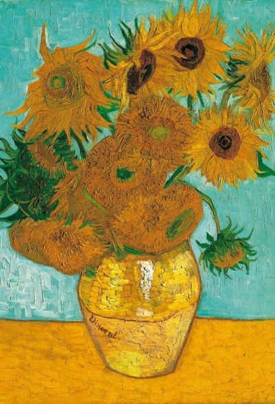 Piatnik Puzzle Vincent Van Gogh - Sonnenblumen. Puzzle 1000 Teile, 1000 Puzzleteile