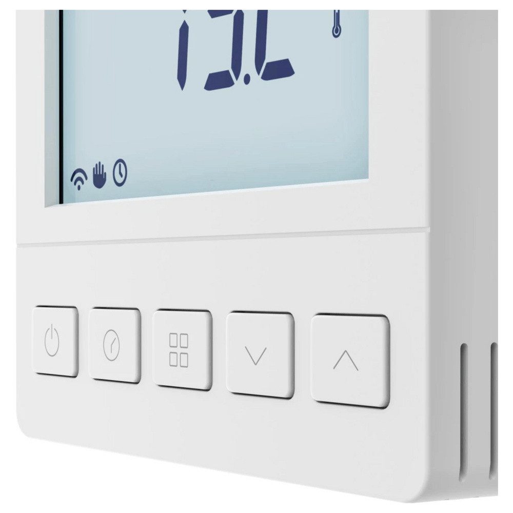 Thumbnail - Hama Hama Smartes Fußbodenheizungs-Thermostat, Unterputz, per App/Sprache s Smart-Home-Zubehör
