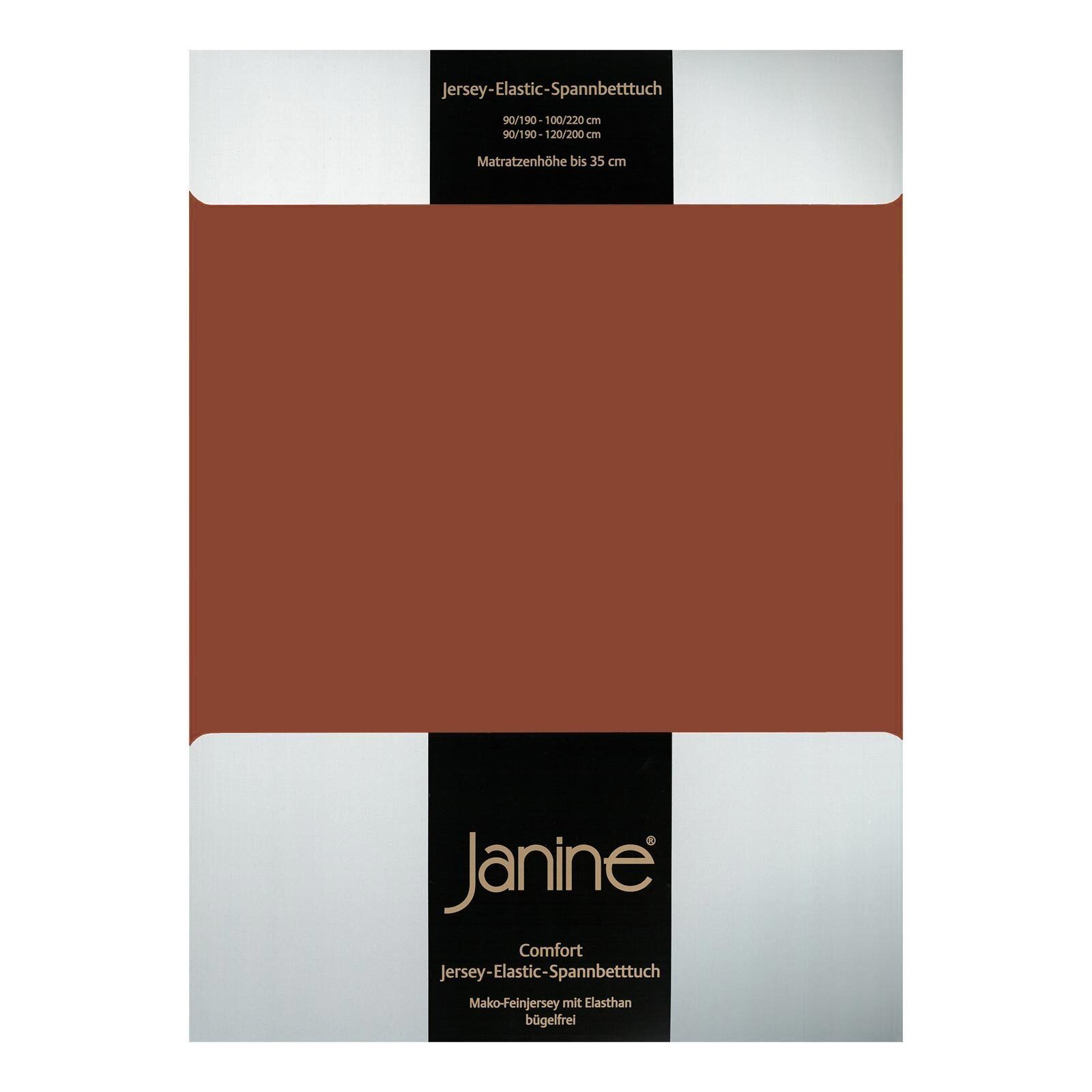 Janine Spannbettlaken ELASTIC 5002, Jersey-Elasthan, Gummizug: günstig online kaufen