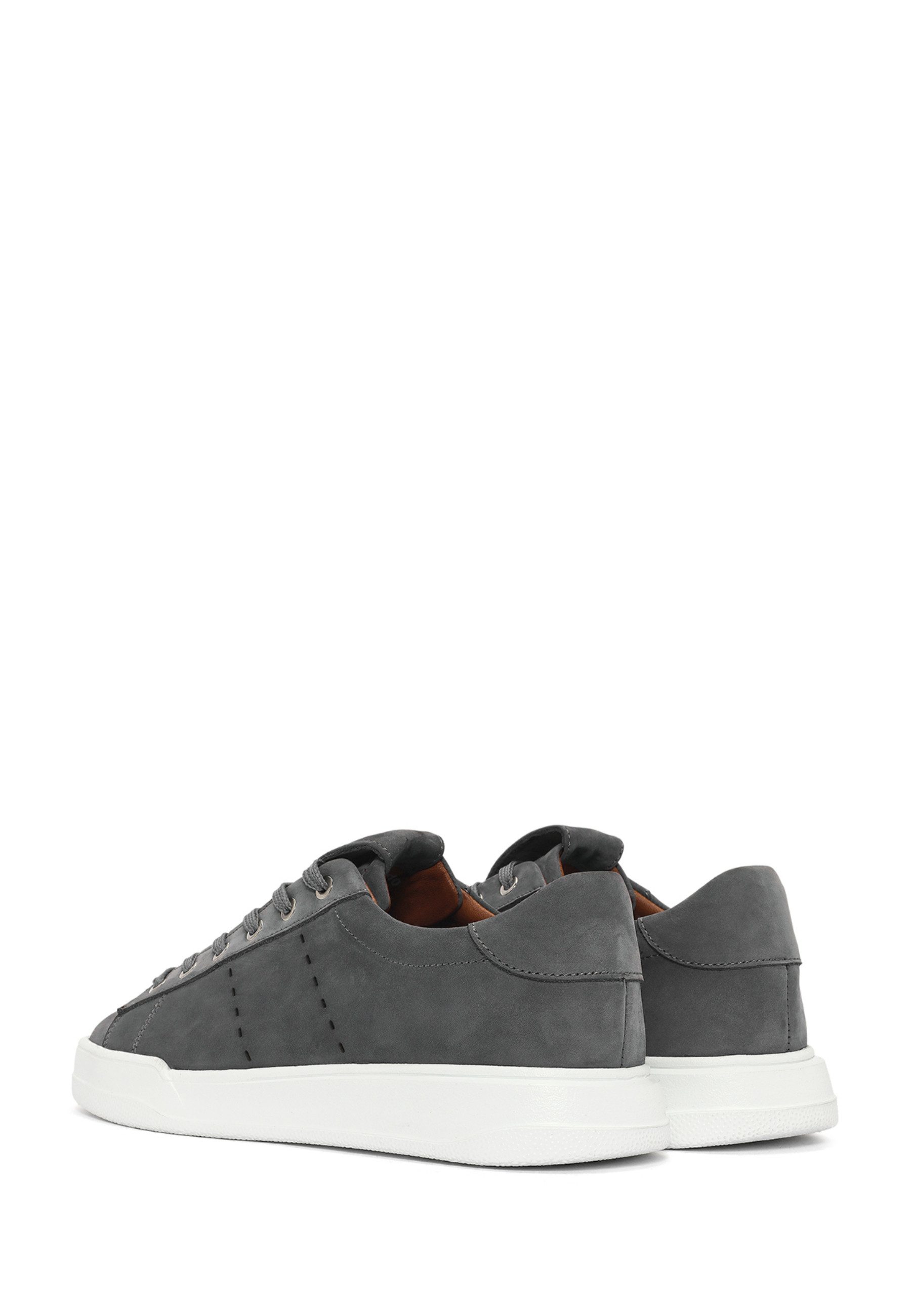Derimod Sneaker aus Wildleder Sneaker Schnürsenkel, Lederfutter, EVA Sohle
