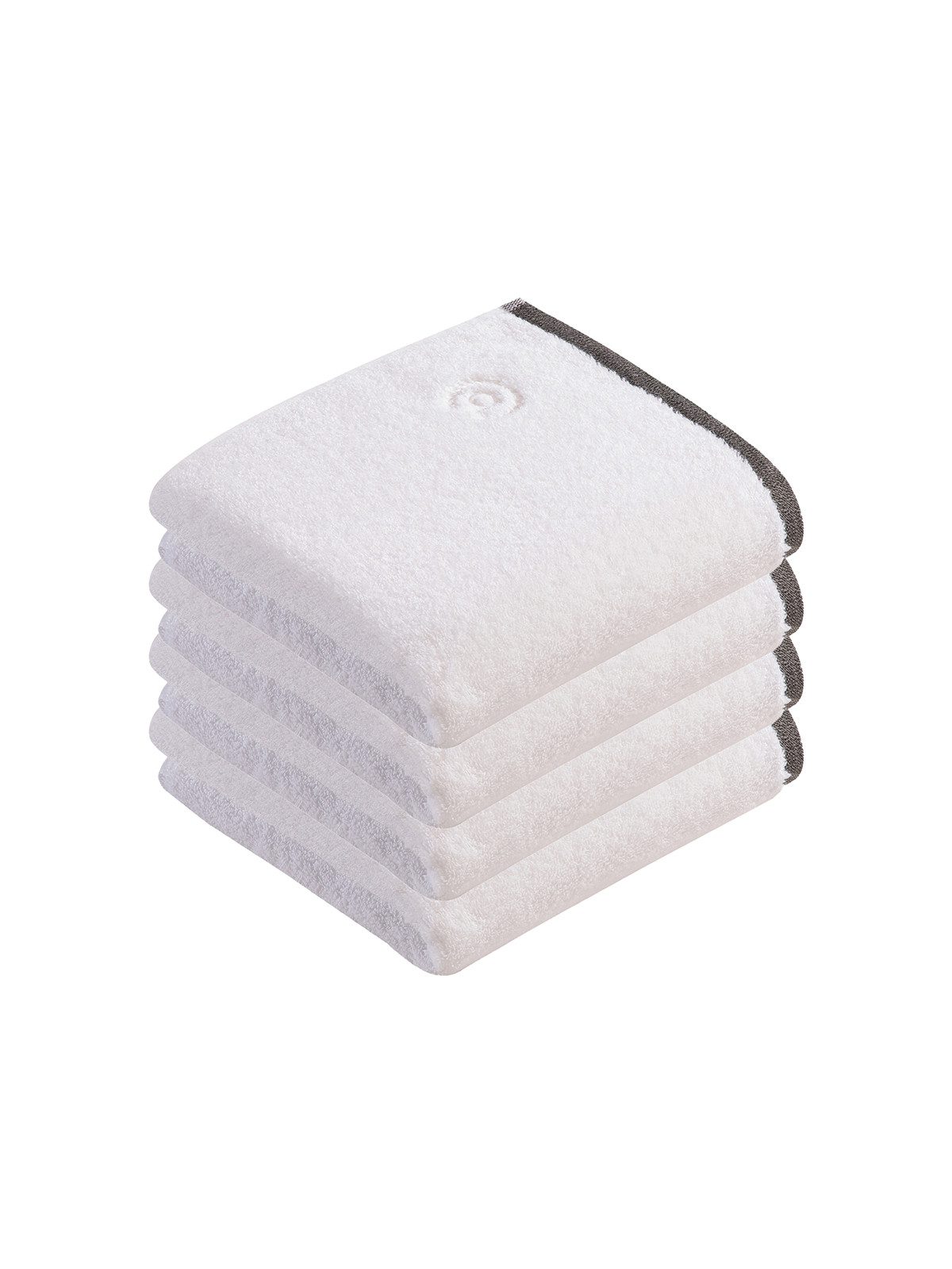 bugatti Handtücher 4er Pack Handtuch Prato, Frottier (Spar-Set, 4-St), hohe Markenqualität