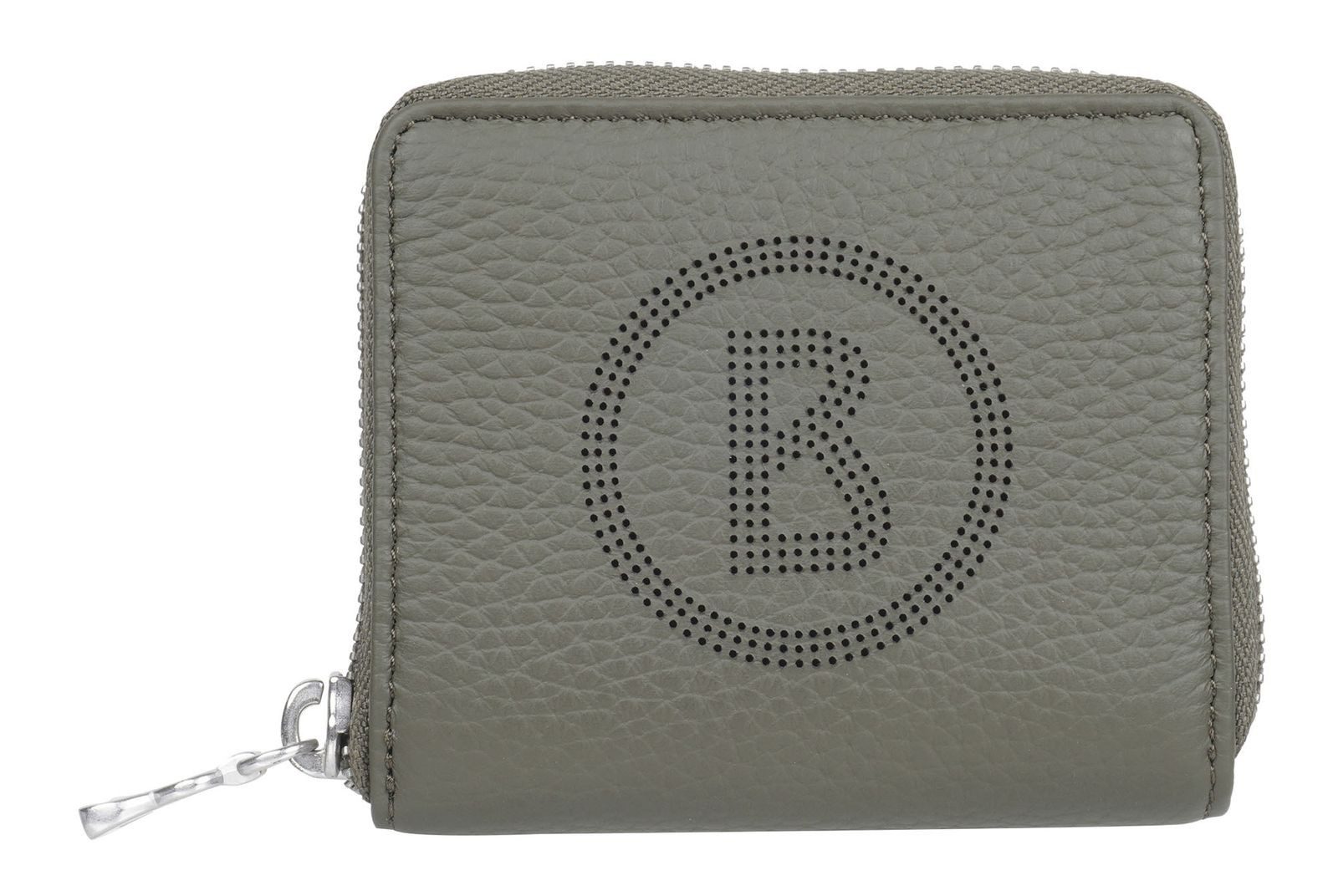 Bugatti Bella Reißverschluss-Geldbörse, Echtes Rindleder, RFID-Schutz, 8 Kartenfächer, Münzfach, 12x9,5 Cm