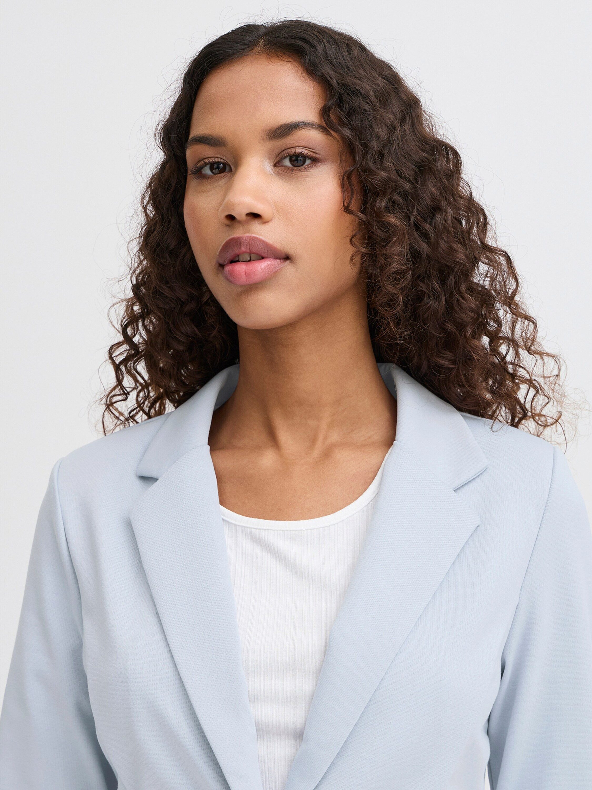 Ichi Kurzblazer Kate (1-tlg) Plain/ohne Details