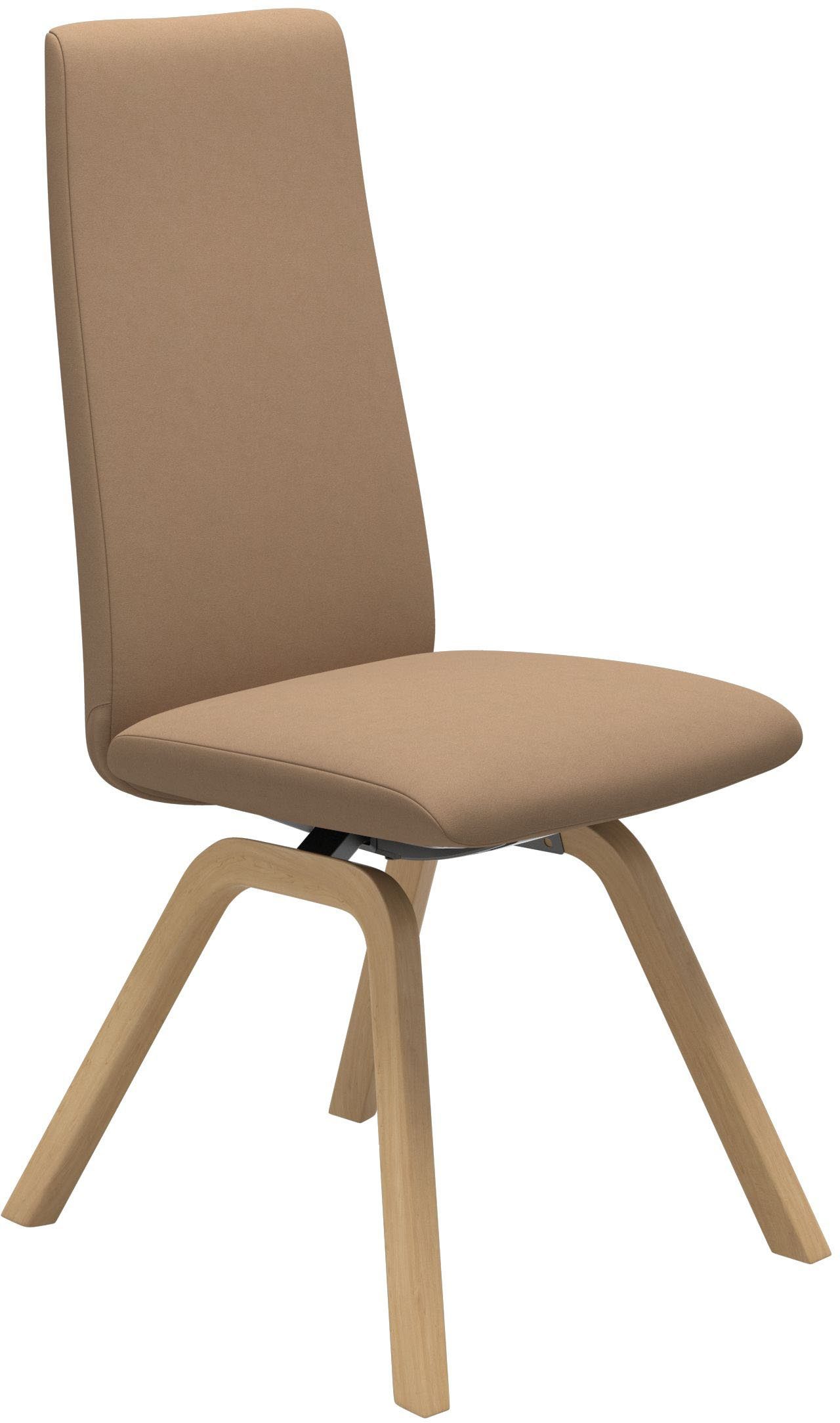 Stressless® Polsterstuhl Laurel, High Back, Größe M, mit schräggestellten Beinen in Eiche natur