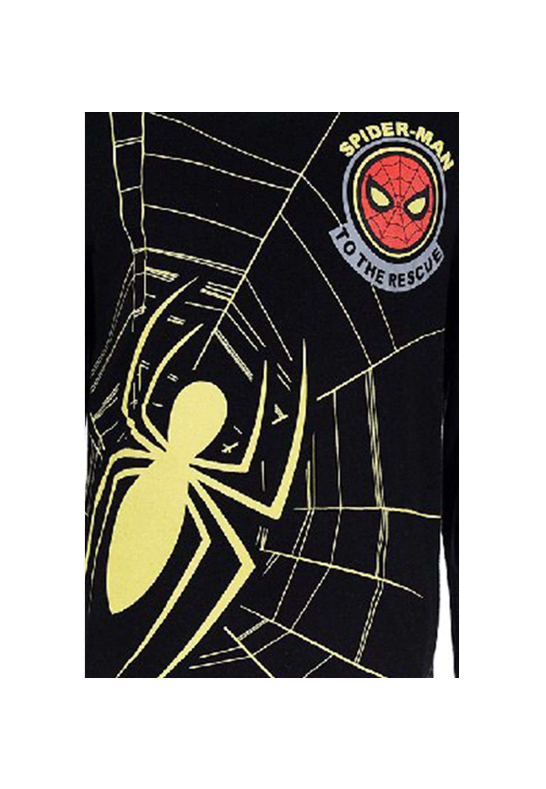 Spiderman Schlafanzug Kinder Jungen Pyjama langarm Nachtwäsche