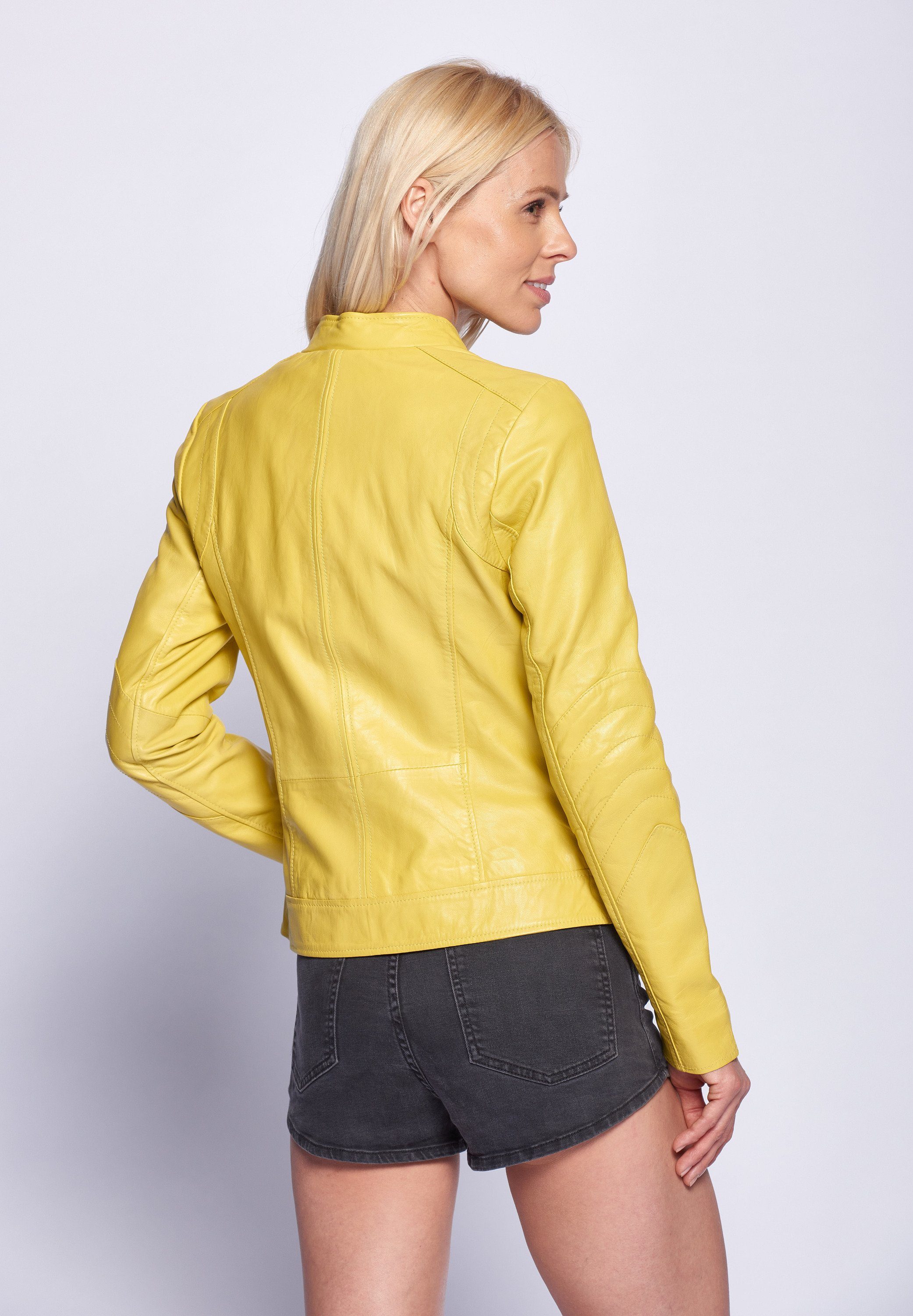 Maze Lederjacke Marcie lemon