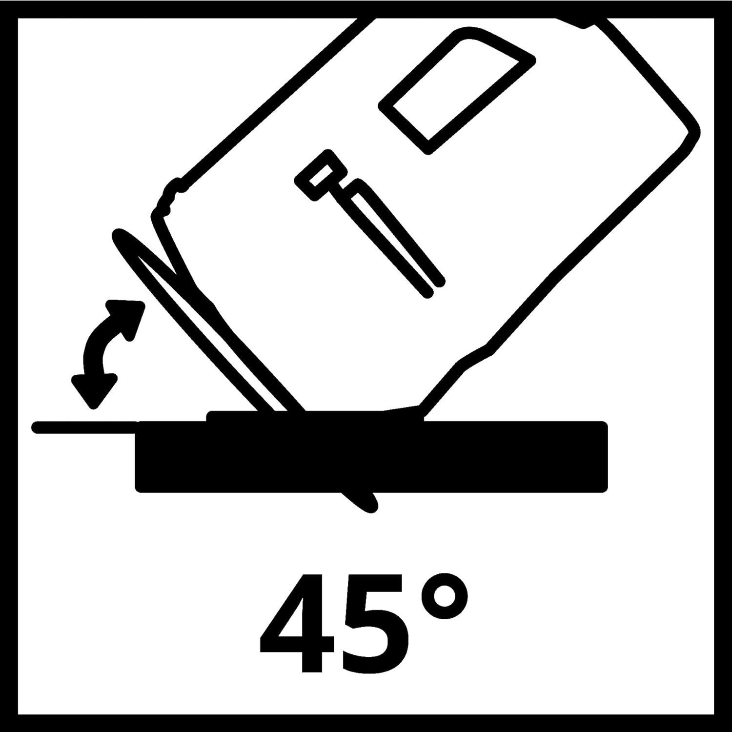 Einhell Maschinen-Führungsschienen Führungsschiene Handkreissägen und Tauchsägen, 2x 1000 mm