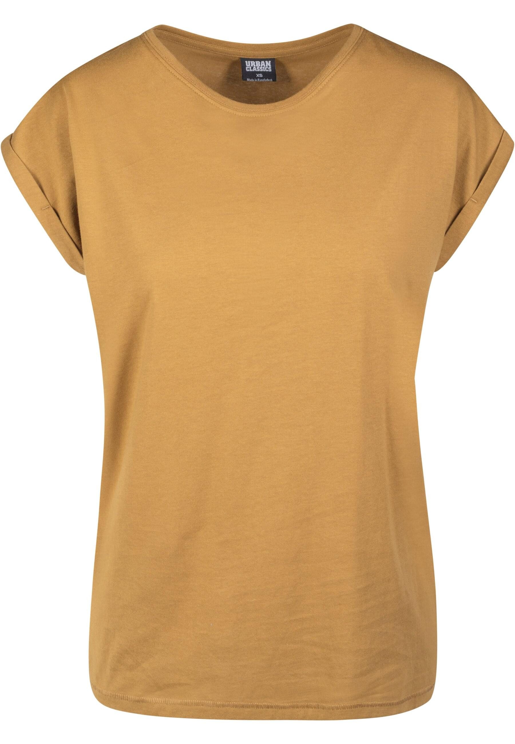 URBAN CLASSICS Kurzarmshirt Urban Classics Damen Ladies Extended Shoulder Tee (1-tlg)