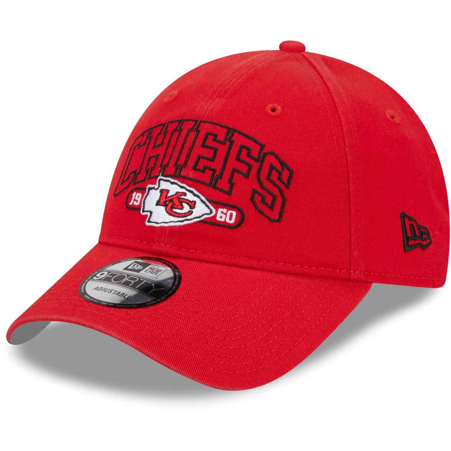 New Era Baseball Cap 9Forty OUTLINE Kansas City Chiefs