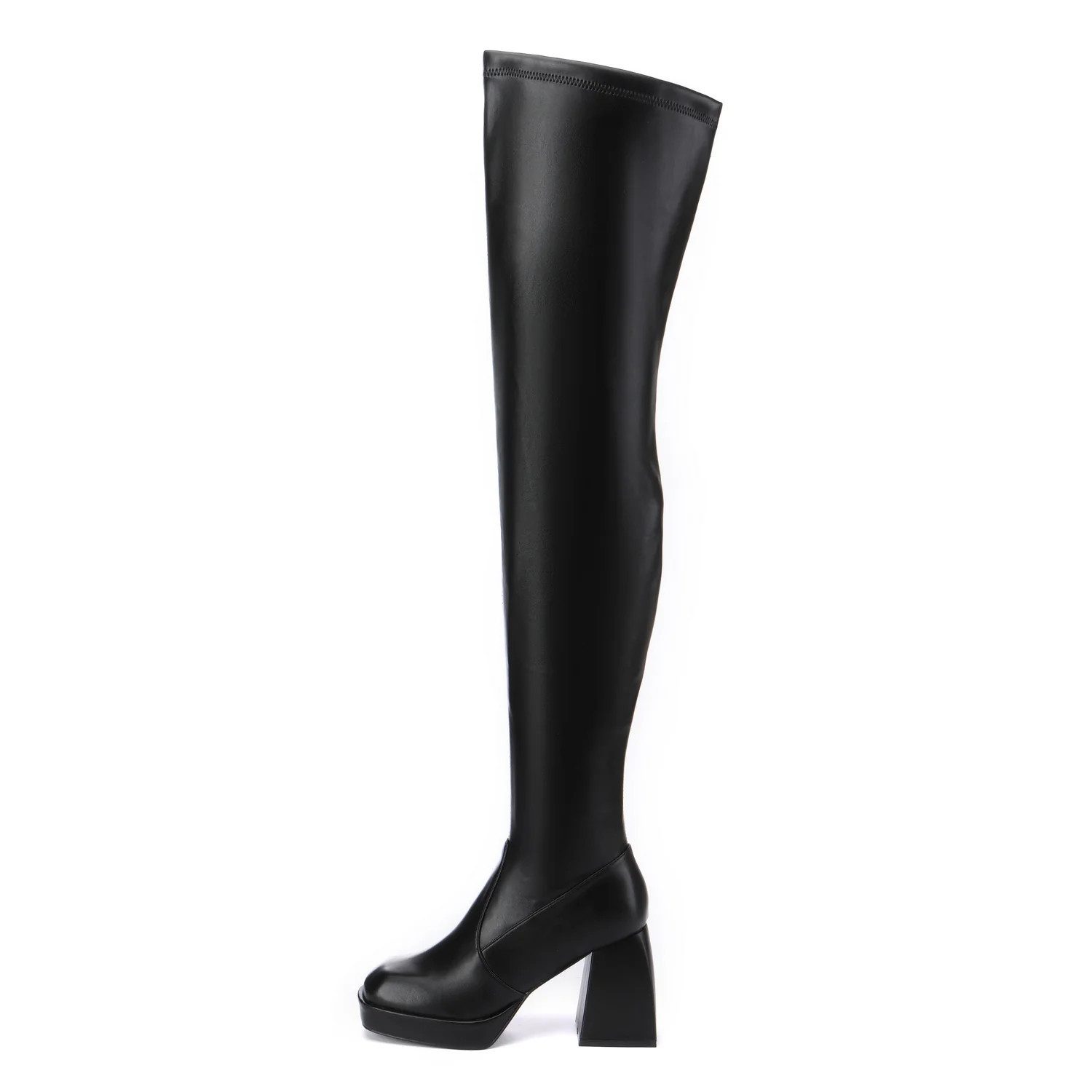 Giaro COSMO Высокиеtiefel 10 cm Absatzhöhe, 2 cm Plateau, veganes Leder