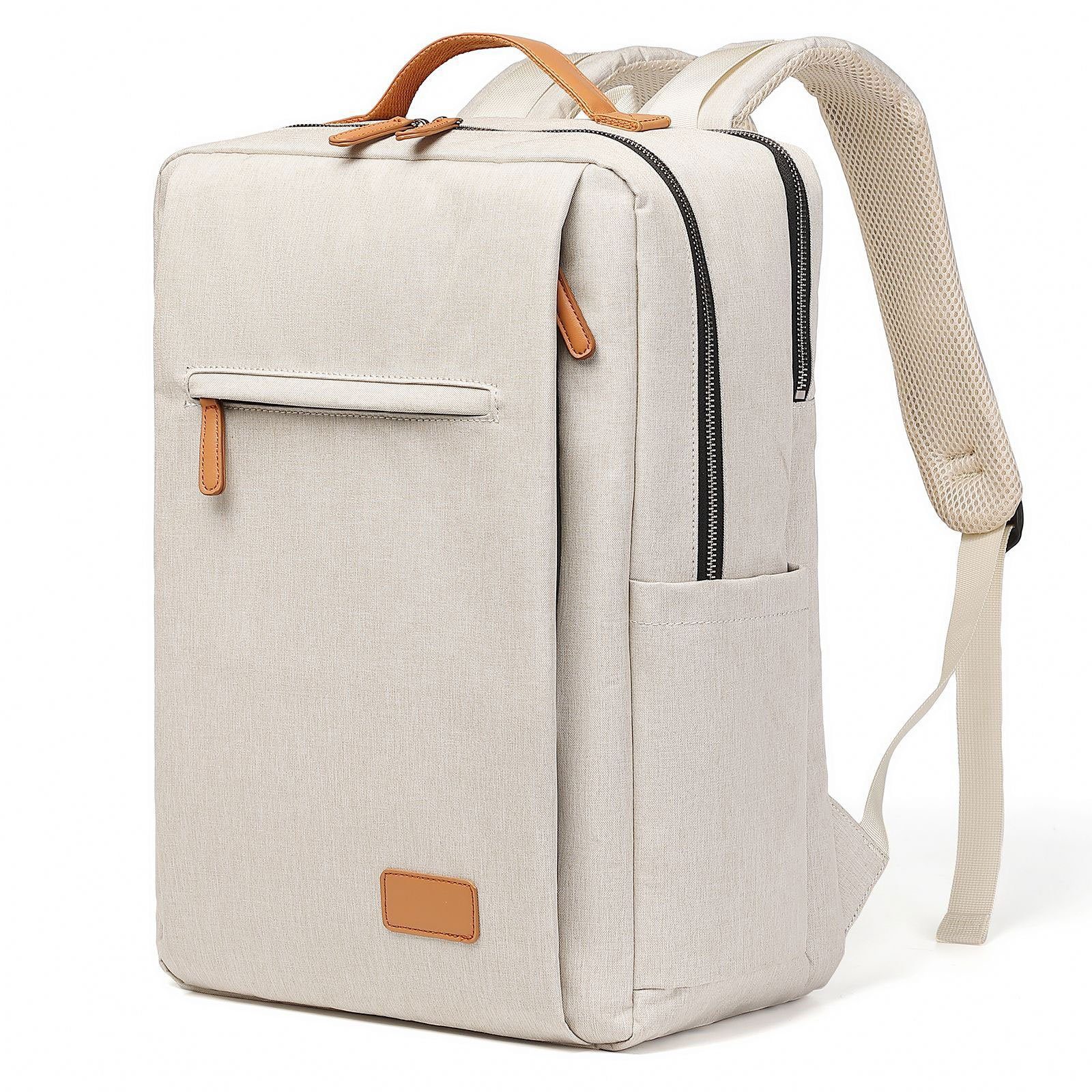 REDOM Laptoprucksack Laptop Rucksack Rucksäcke Schulrucksack Wasserbeständig Laptoptasche (Laptop Notebook Tasche Schule Uni Rucksack, Sportrucksack, Backpack mit Laptopfach, mit USB-Lade-Anschluss), Herren Damen Jungen Teenager Freizeit Arbeit Business Reisen