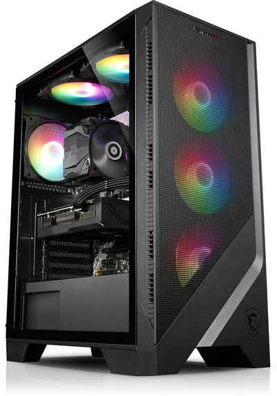 Kiebel Cobra 10 Gaming-PC (Intel Core i5 Intel Core i5-10600KF, RTX 3060, 16 GB RAM, 512 GB SSD, Luftkühlung, RGB-Beleuchtung)