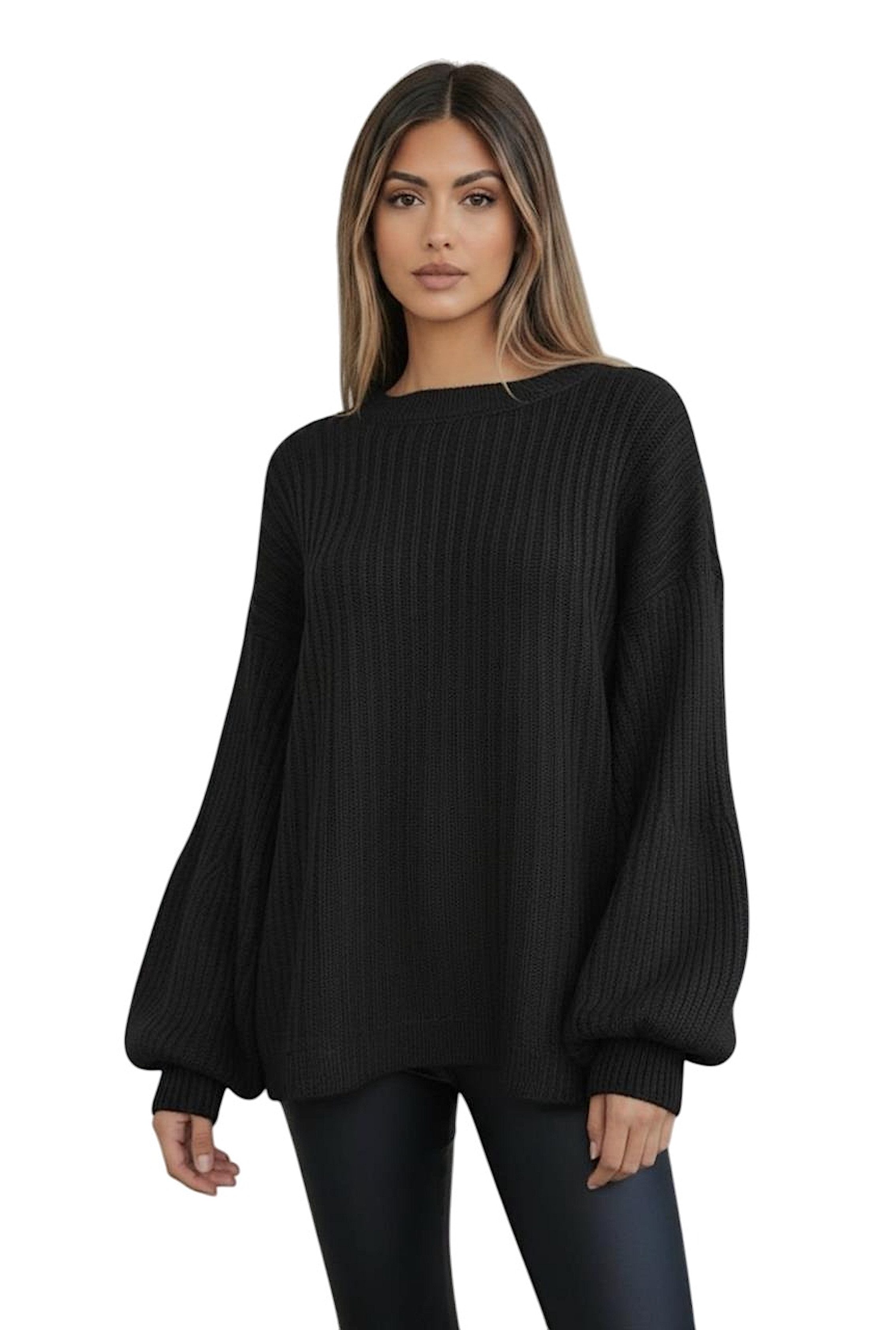 Worldclassca Longpullover WORLDCLASSCA Damen Oversize Strickpulllover Lang günstig online kaufen
