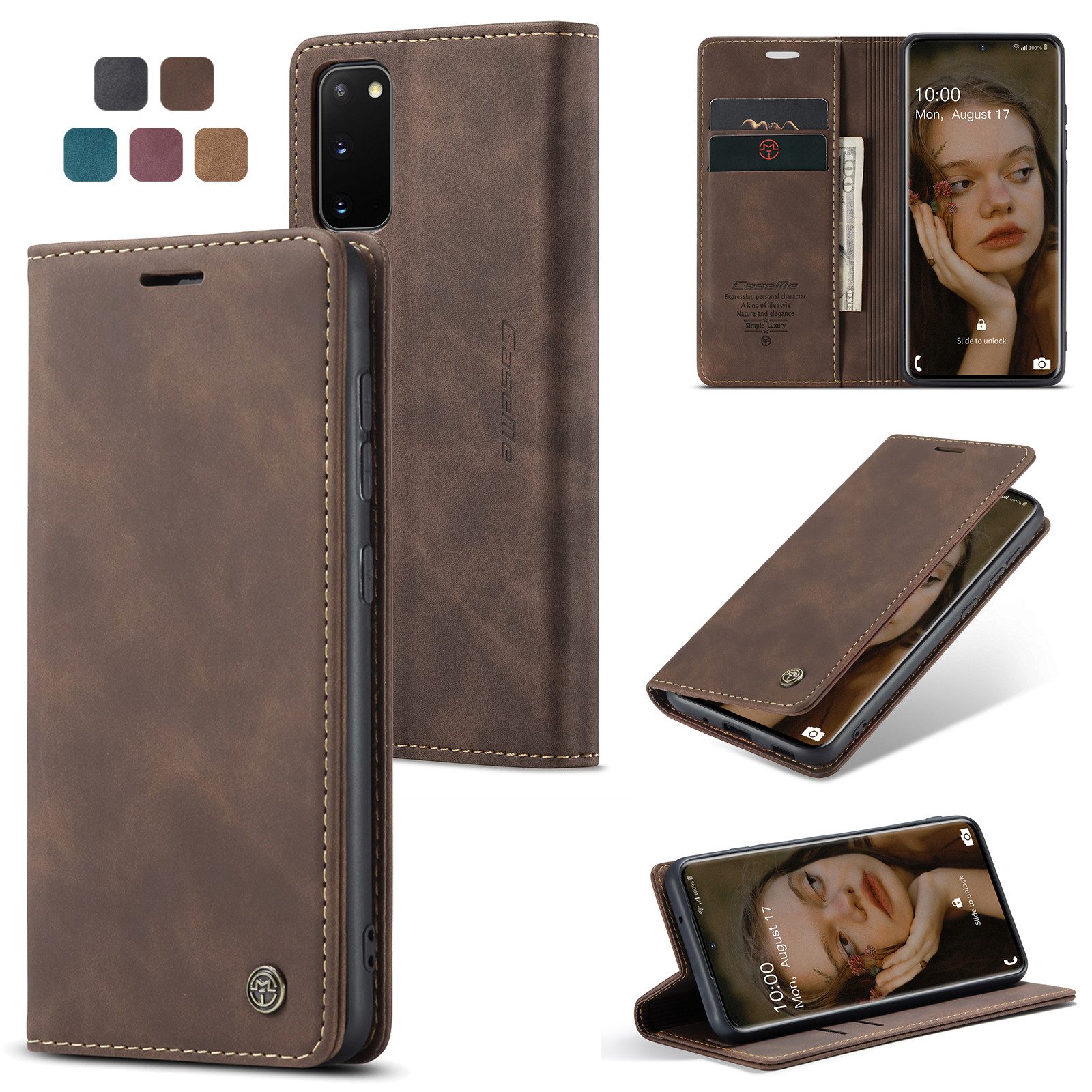CaseMe Handyhülle Caseme Handy Hülle für Xiaomi Note Poco Redmi Modelle