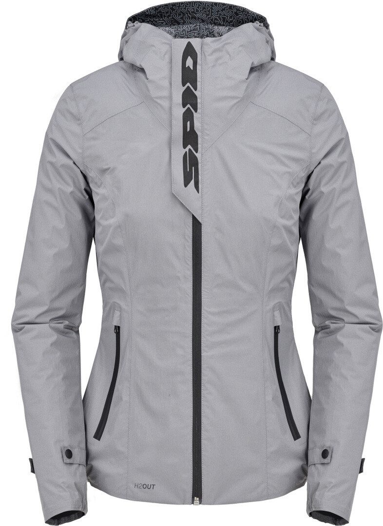 SpiDi Motorradjacke Rain H2Out wasserdichter Damen Motorrad Hoodie