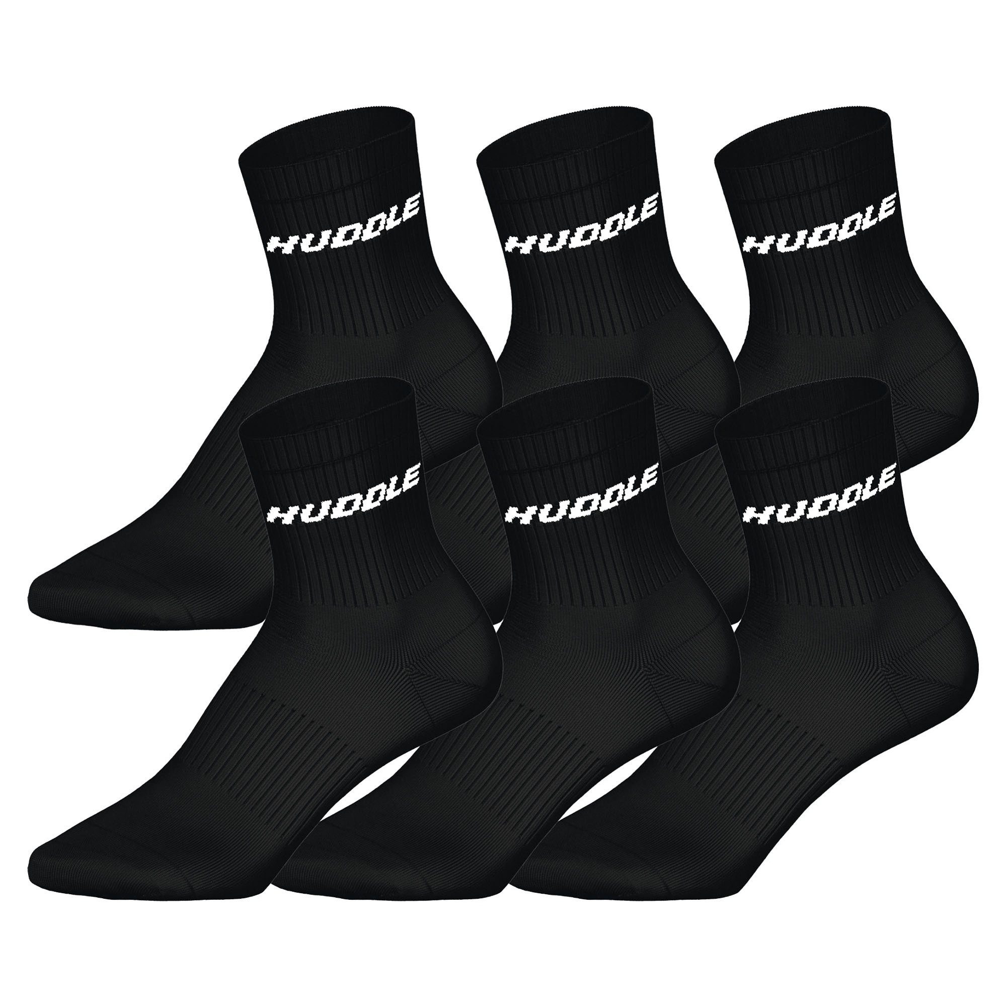 Kurzsocken Unisex Socken 6er Pack Polyester