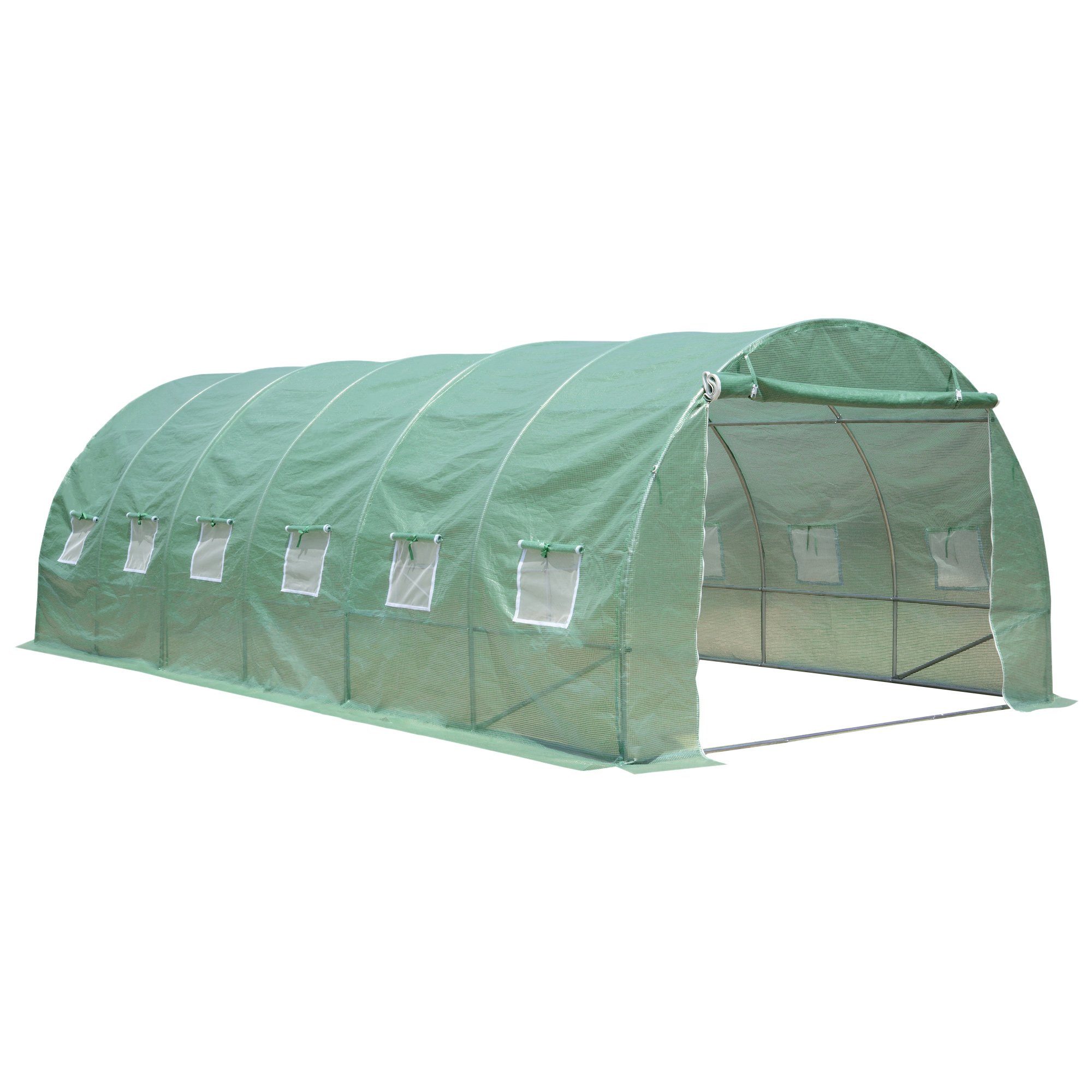 Zelsius Foliengewächshaus Foliengewächshaus 6 x 3 x 2 m, stabiles Tomatenge günstig online kaufen