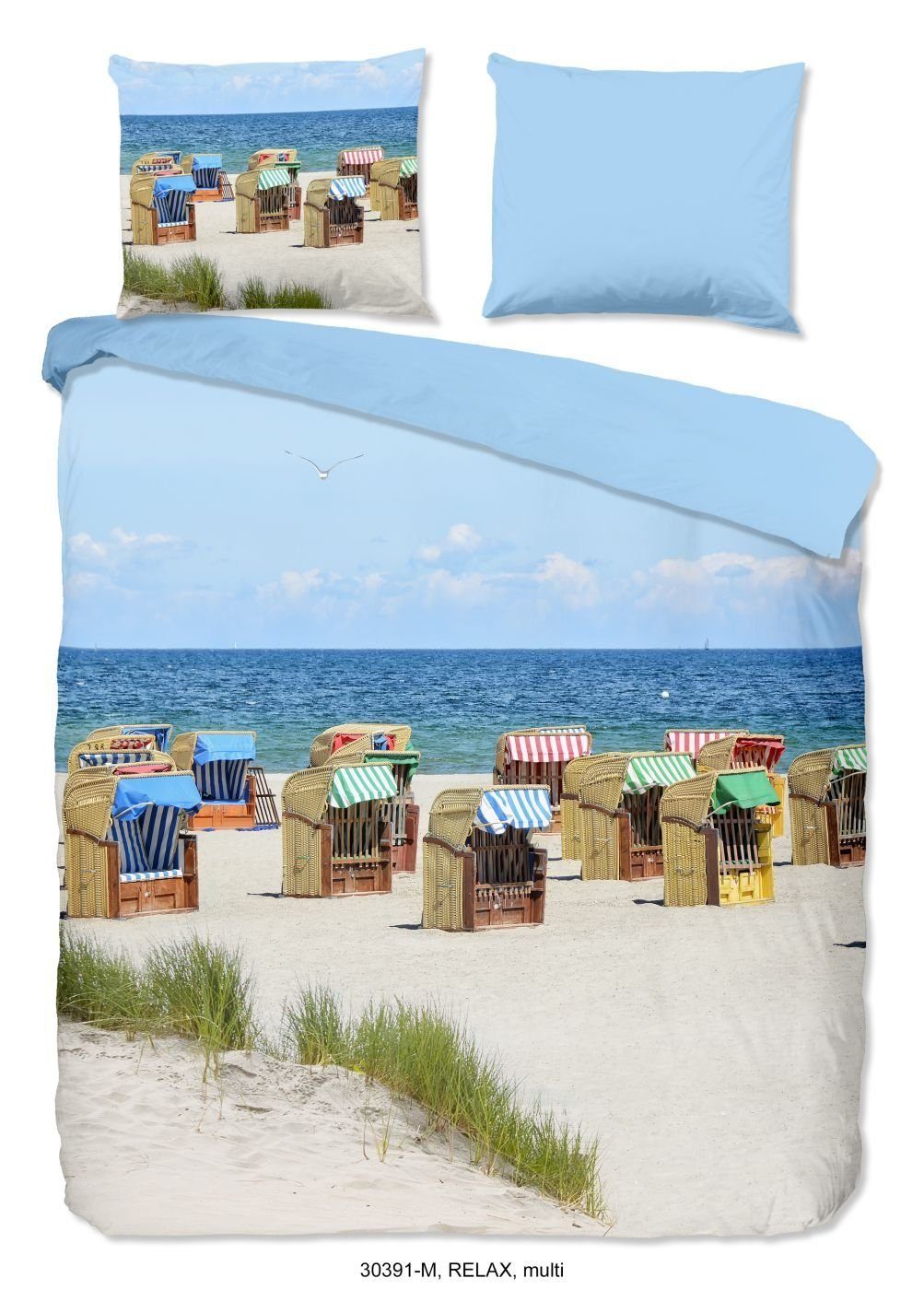 PURE luxury collection Wendebettwäsche Relax Bettwäsche-Set günstig online kaufen