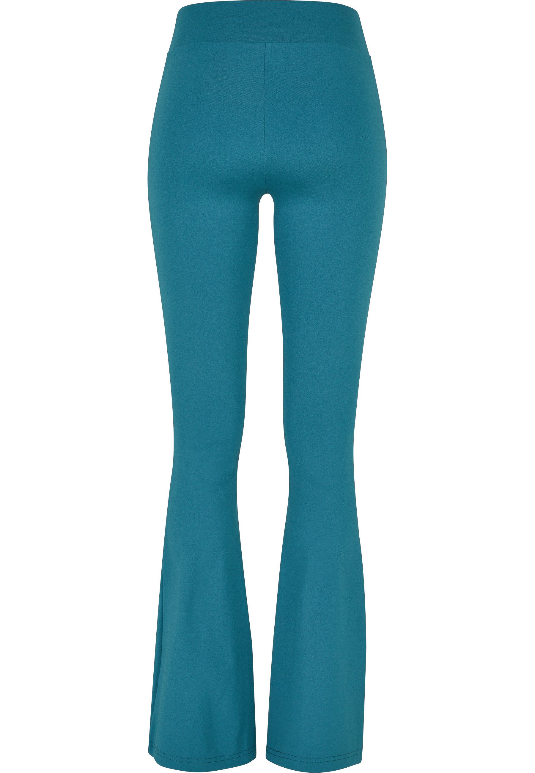 URBAN CLASSICS Leggings Urban Classics Damen Ladies Recycled High Waist Flared Leggings (1-tlg)