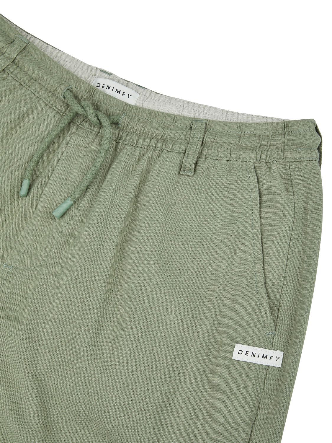 DENIMFY Chinoshorts Herren Shorts DFAlessio Regular Fit Bermudashorts mit Kordelzug