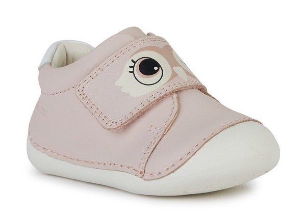 Geox B TUTIM B Krabbelschuh Babschuh, Sneaker, Lauflernschuh mit praktischem Klettverschluss