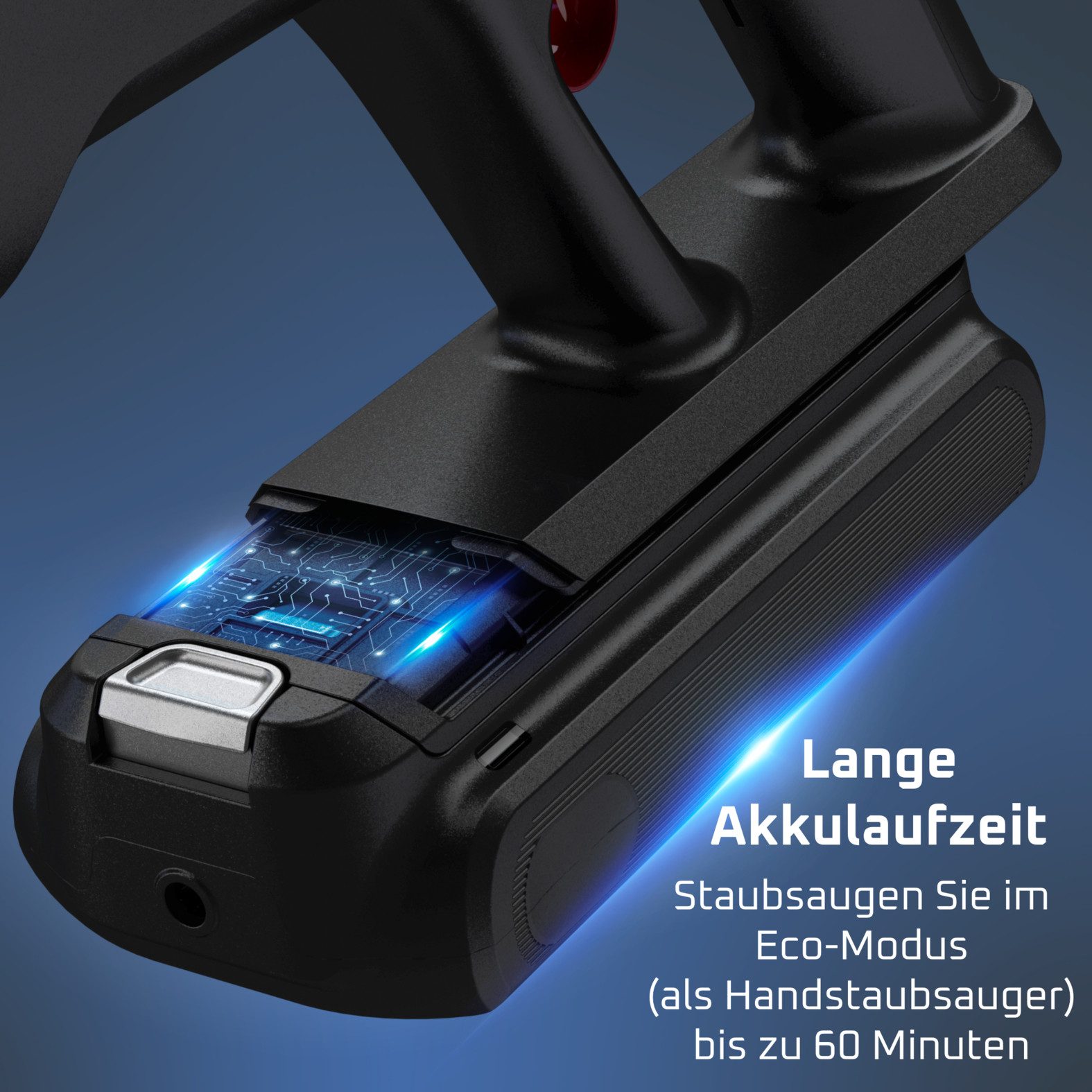 Rowenta Akku-Handstaubsauger 13.60 Allergy, hohe Saugleistung, ultraleicht, Flex-Gelenk, LED-Licht, 380 W, beutellos, sehr leicht, automatische Saugleistungsanpassung, RH9A36