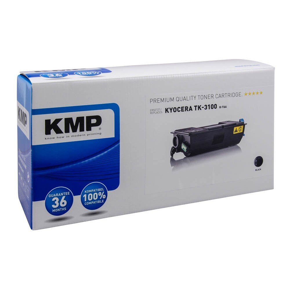 KMP Tonerkartusche 1 Toner K-T66 - TK-3100 ERSETZT black, Kyocera (1-St)