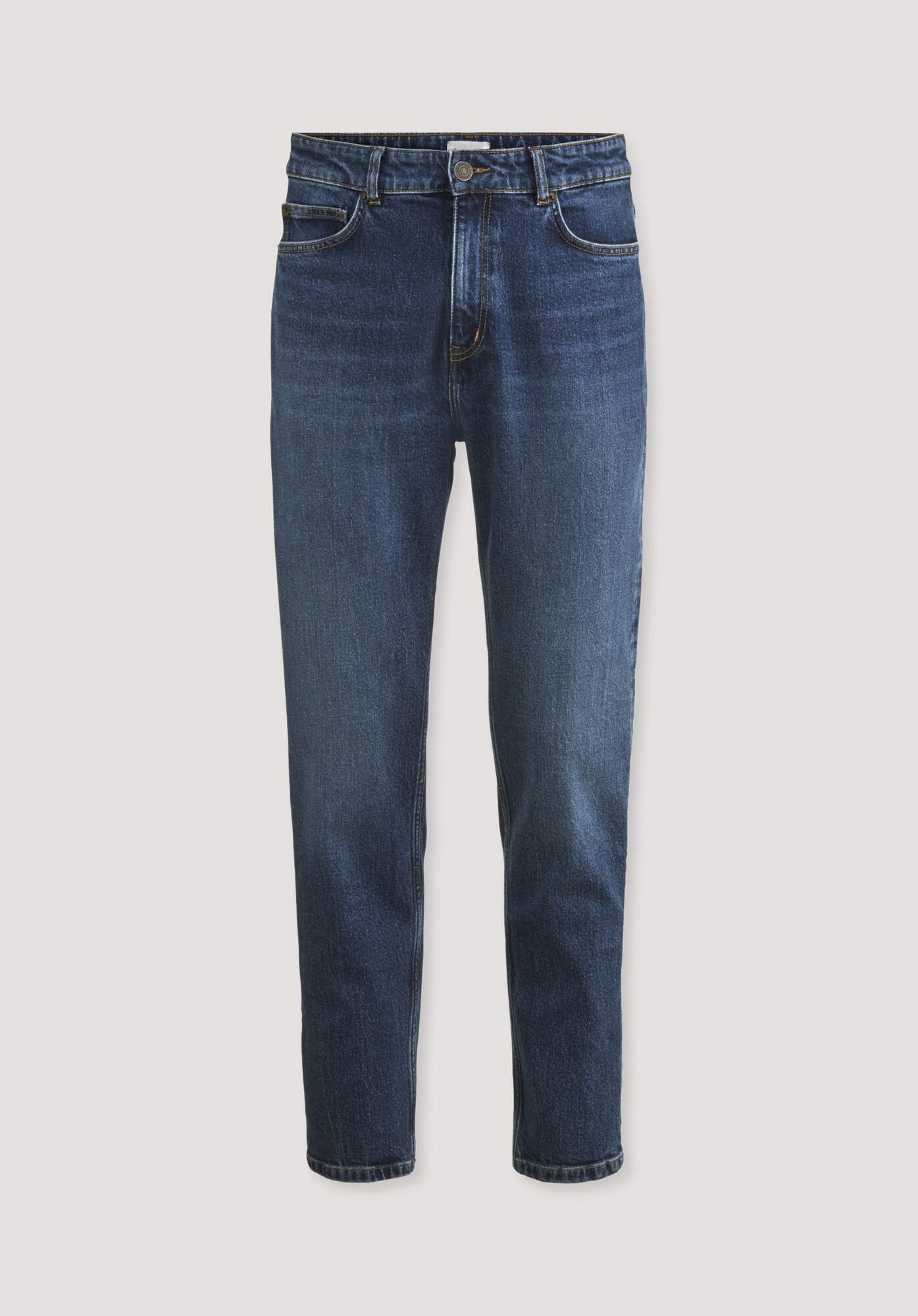 Hessnatur Bequeme Jeans aus reinem Bio-Denim (1-tlg) aus reinem Bio-Denim
