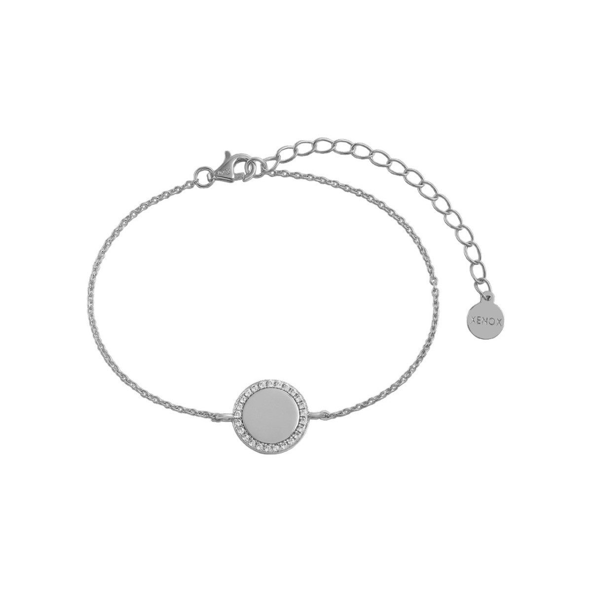 XENOX Armband Xenox Armband Damen Classic Circle Zirkonia Sterlingsilber XS6091