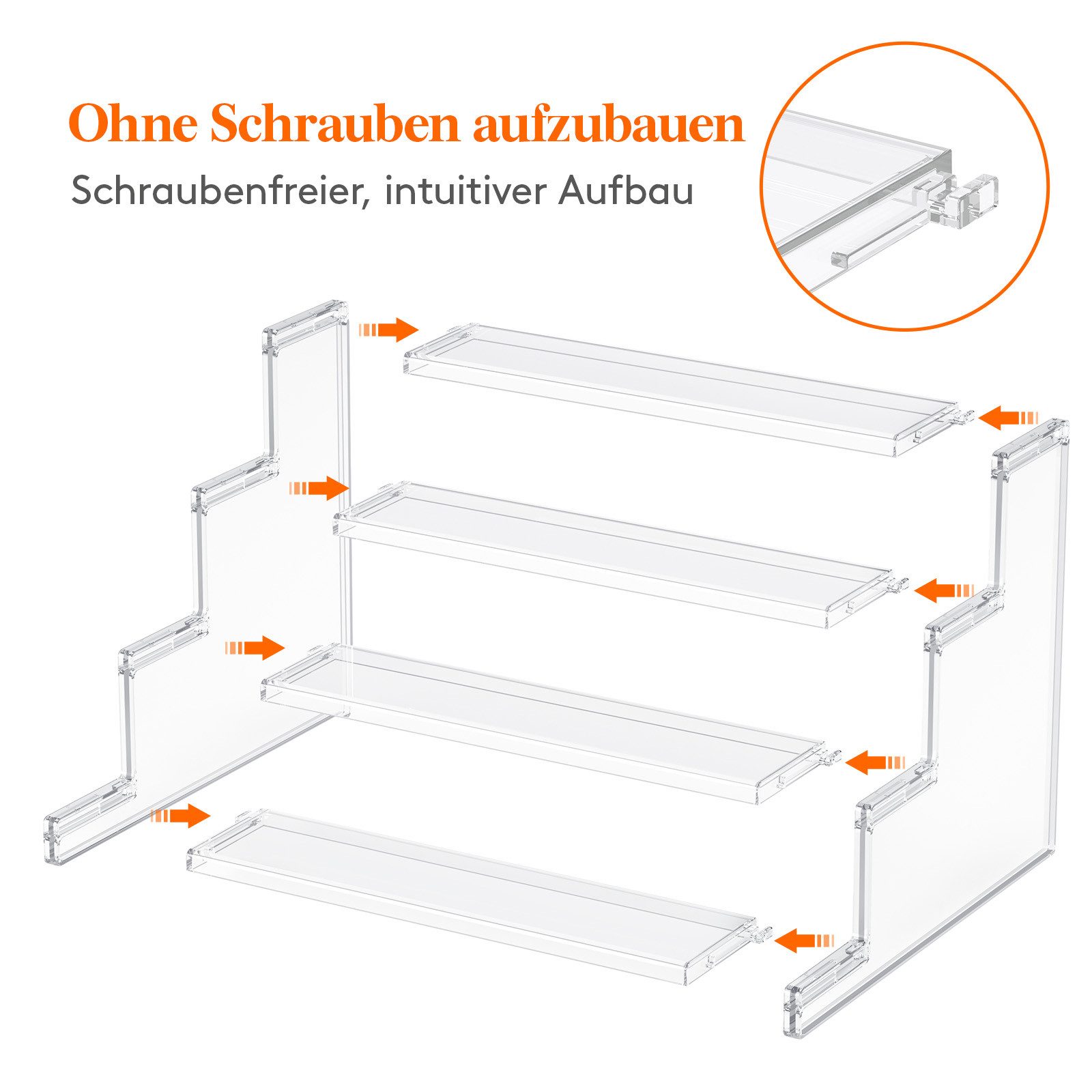 Lifewit Ablageregal Cupcake Display Ständer Kunststoffständer günstig online kaufen