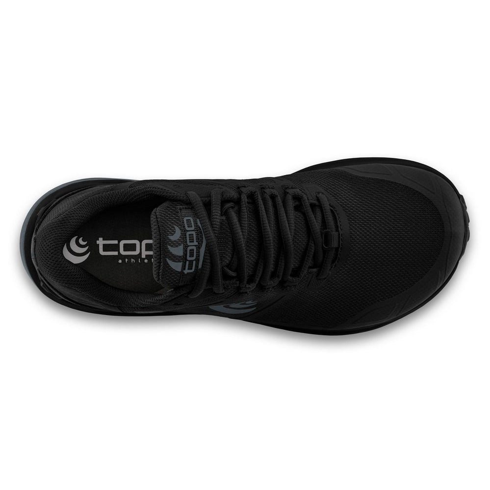 Topo Terraventure 4 WP (Trail, breitere Zehenbox, wasserdicht) schwarz Laufschuh