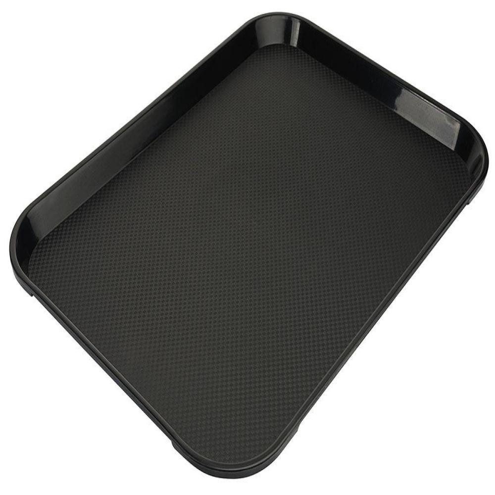 Contacto Tablett Contacto Fast Food Tablett 40cm schwarz Polypropylen schwarz 40x30cm
