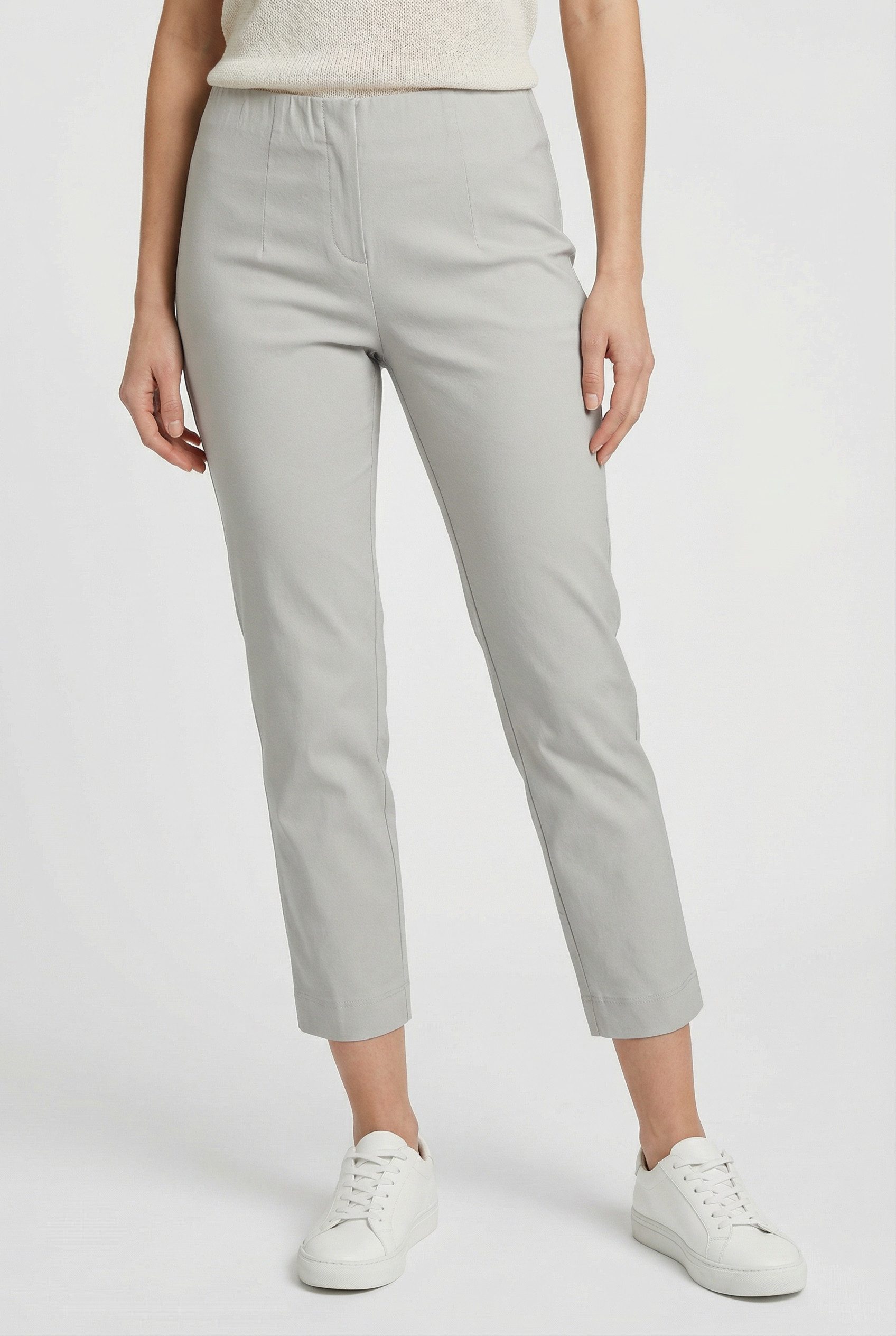KjBRAND Stoffhose Susie XS Ankle Bengaline Sommerhose mit Schlupfbund günstig online kaufen