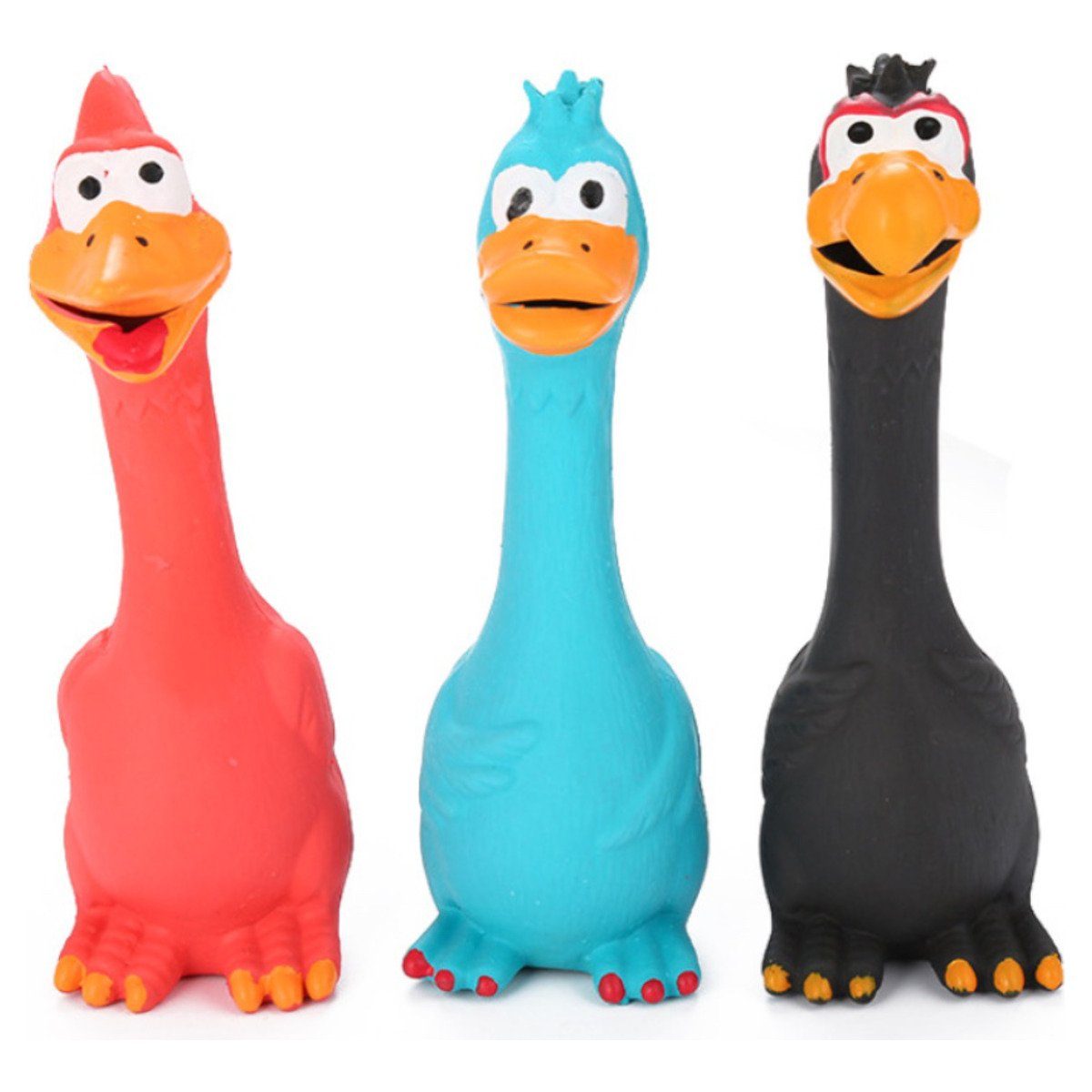 Pettimania Tierquietschie Hundespielzeug Latex Hahn II günstig online kaufen
