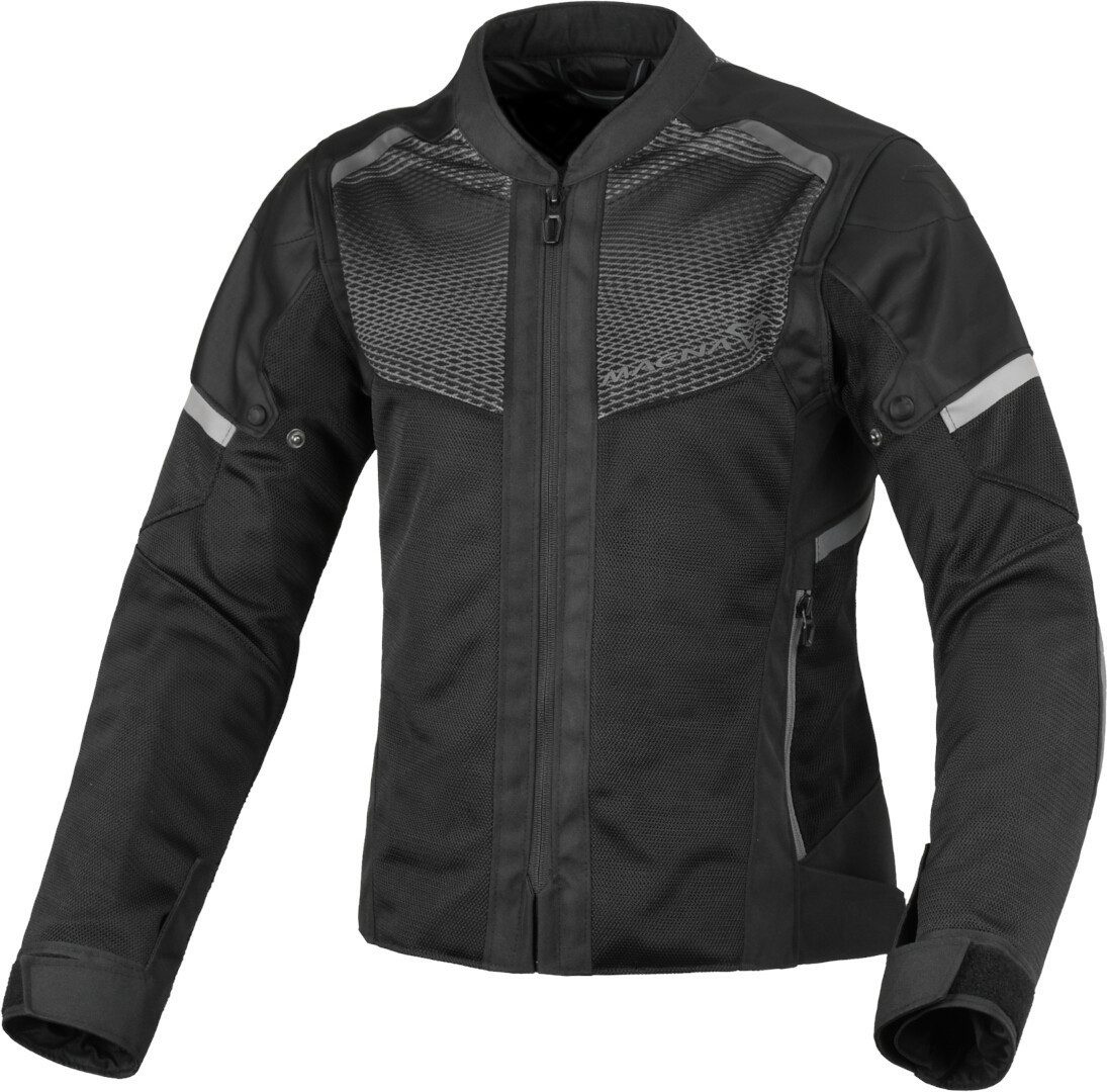 Macna Motorradjacke Orcano 2.0 Damen Motorrad Textiljacke protektoren reflektierende