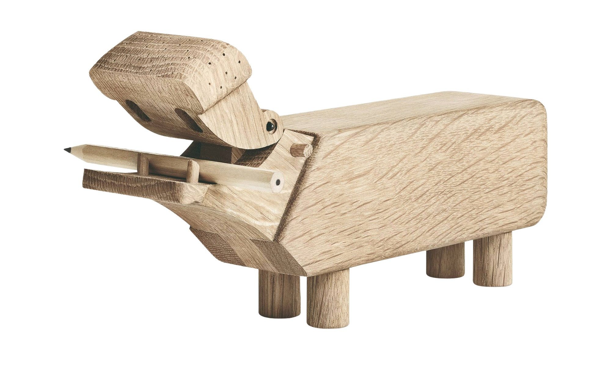 KAY BOJESEN Denmark Dekofigur Kay Bojesen Flusspferd H9 cm