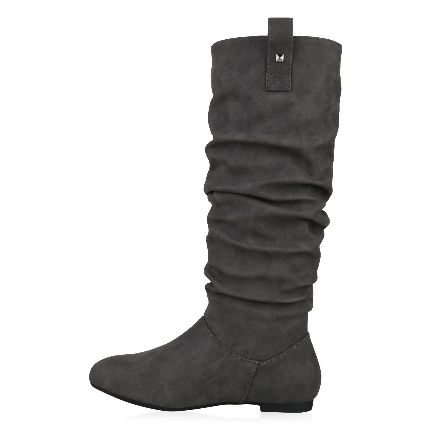 VAN HILL 820242 Schlupfstiefel mit Nietenverzierung günstig online kaufen