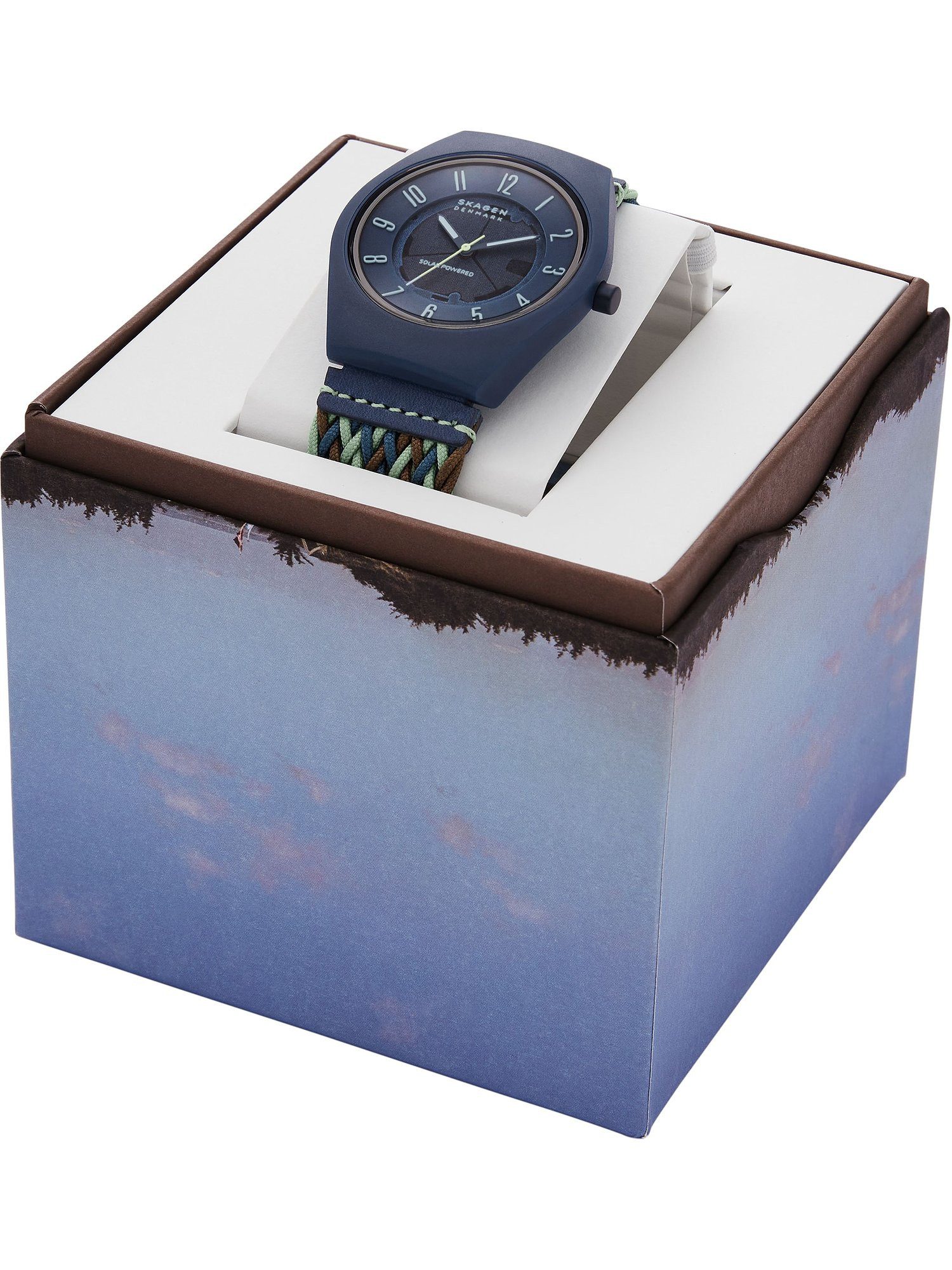 SKAGEN Quarzuhr Skagen Herren-Uhren Analog Solar