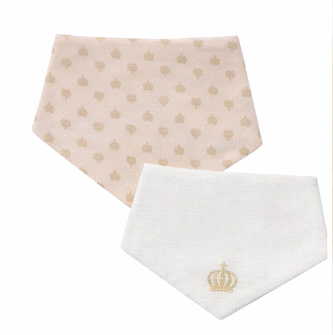 Kaiser24 Halstuch Baby Halstuch 2er Set Baumwolle Princess by Glööckler