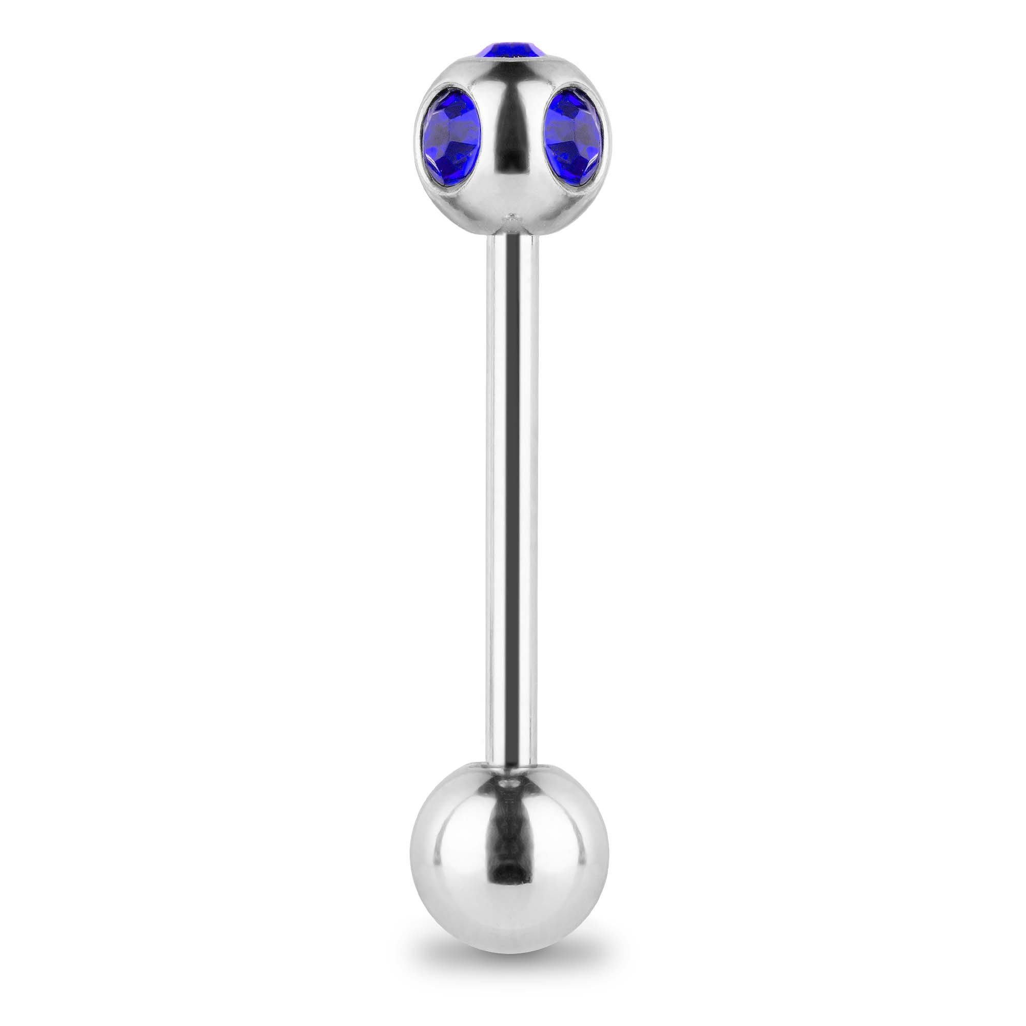 Taffstyle Piercing-Set Zungenpiercing Intim Brust Kugel günstig online kaufen
