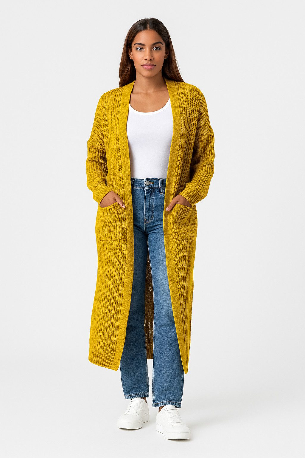 Worldclassca Longstrickjacke Worldclassca Strickjacke Cardigan Strickmantel günstig online kaufen