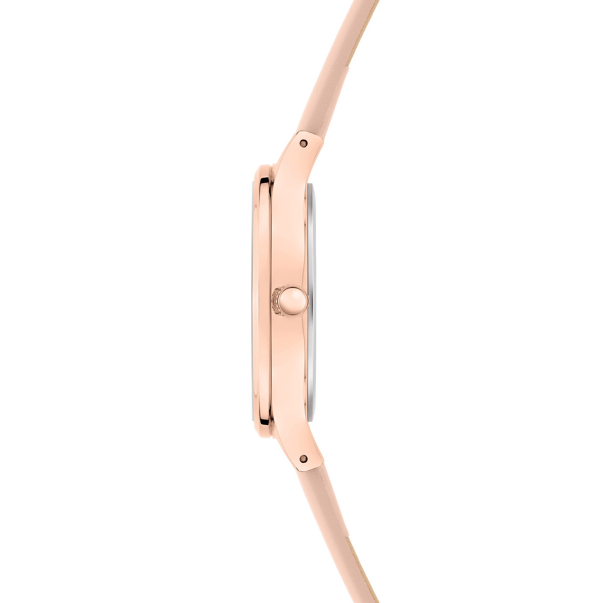 Tamaris Quarzuhr Life Tree TT-0242-LQ, Armbanduhr, Damenuhr, Lederarmband, analog, Glassteine