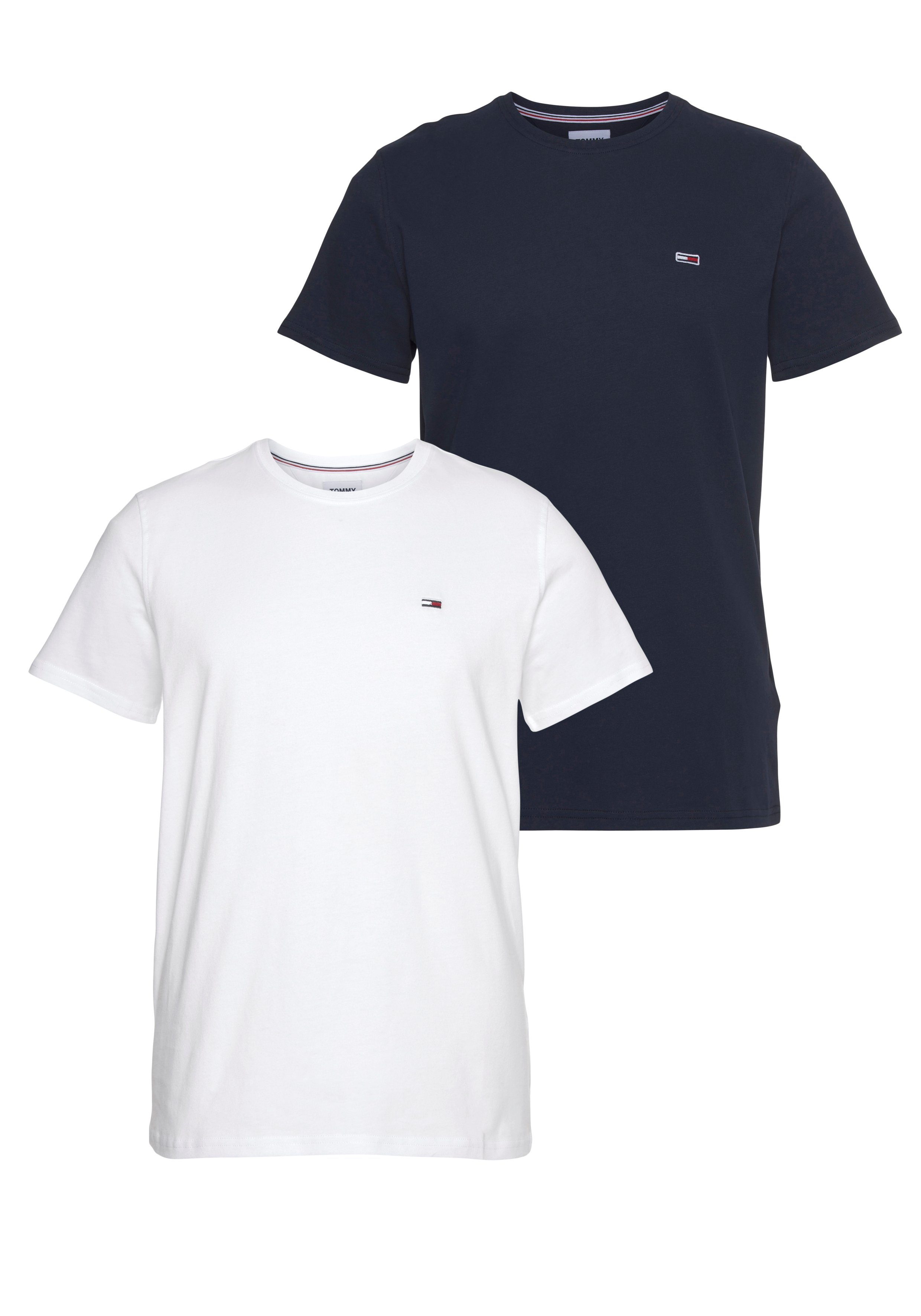 white tommy jeans t shirt