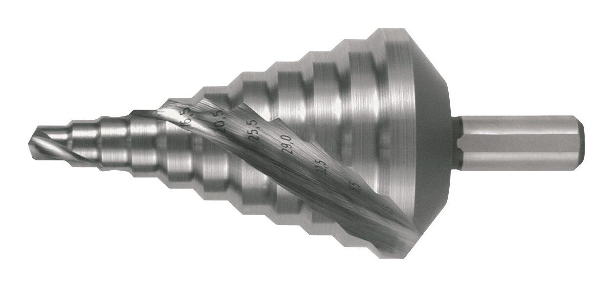 Ruko Metallbohrer, Universal-Stufenbohrer HSS 6,5-40,5 mm