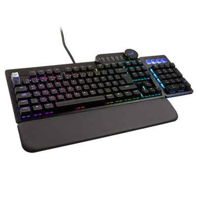 Mountain Everest Max MX Brown Gaming-Tastatur (ISO Deutsches Layout RGB-LED-Beleuchtung schwarz)