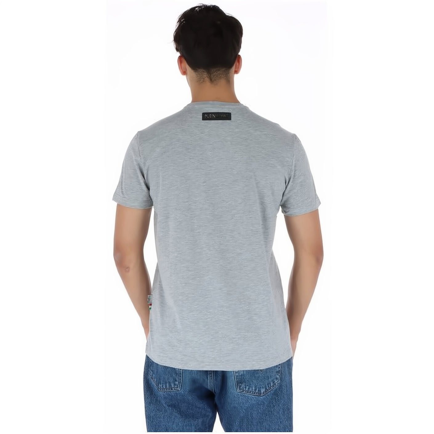 NECK T-Shirt Look, PLEIN SPORT ROUND Farbauswahl vielfältige Tragekomfort, Stylischer hoher