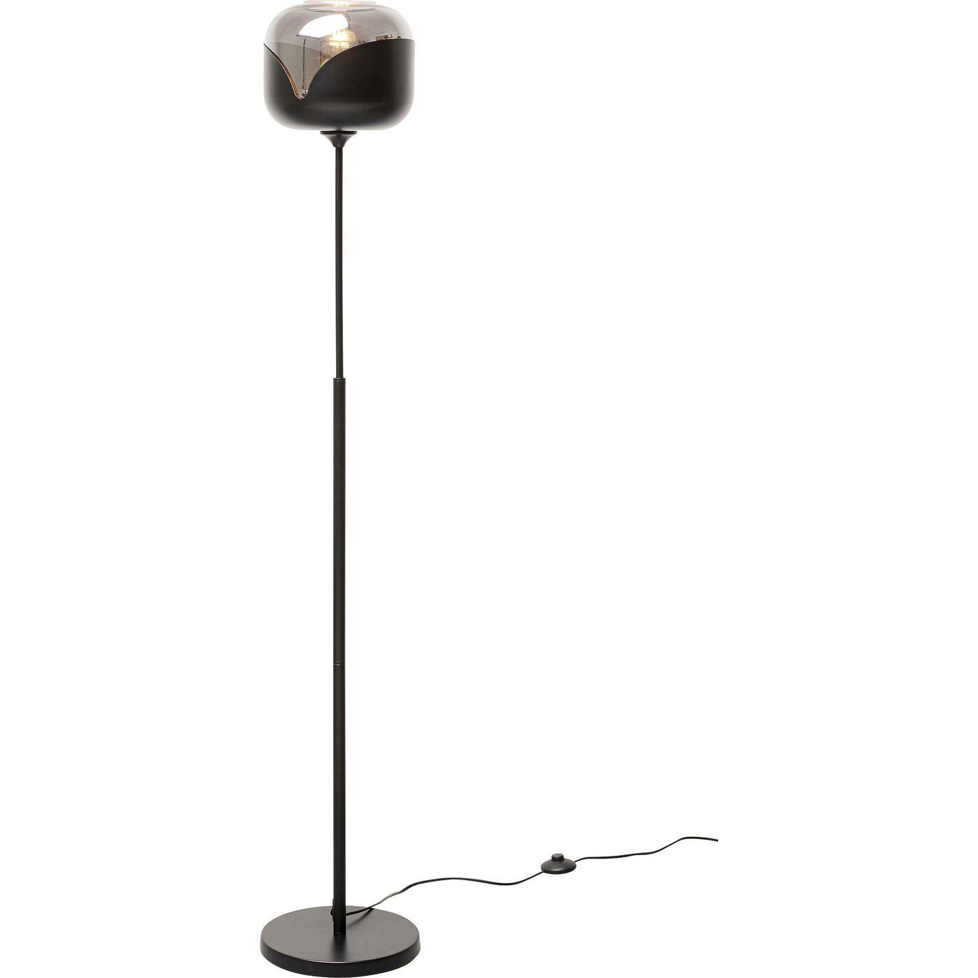 Kare Design Stehlampe Smoke Goblet, ohne Leuchtmittel