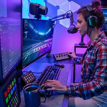 Roland Mischpult Roland Bridge Cast Dual Bus Gaming Mixer mit Kopfhörer