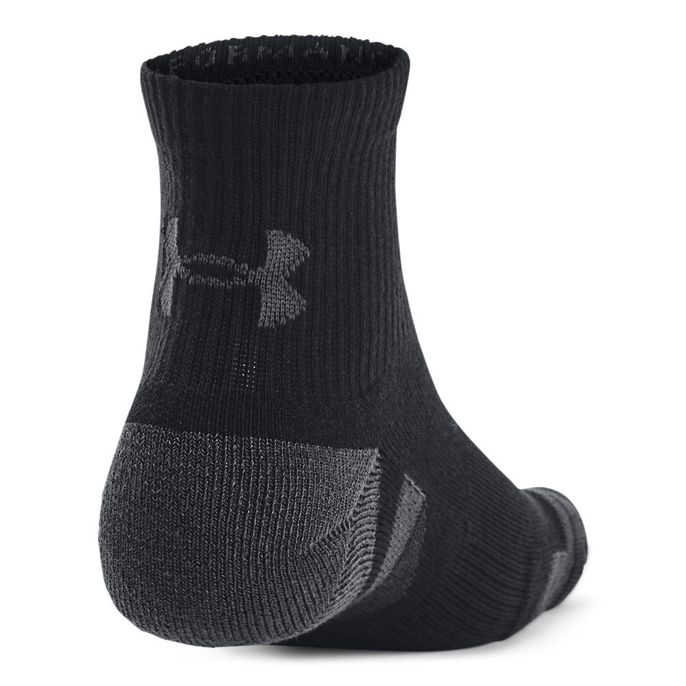 Under Armour® Sportsocken UA PERFORMANCE TECH 3PK QTR (3-Paar) mit mittlerer Dämpfung