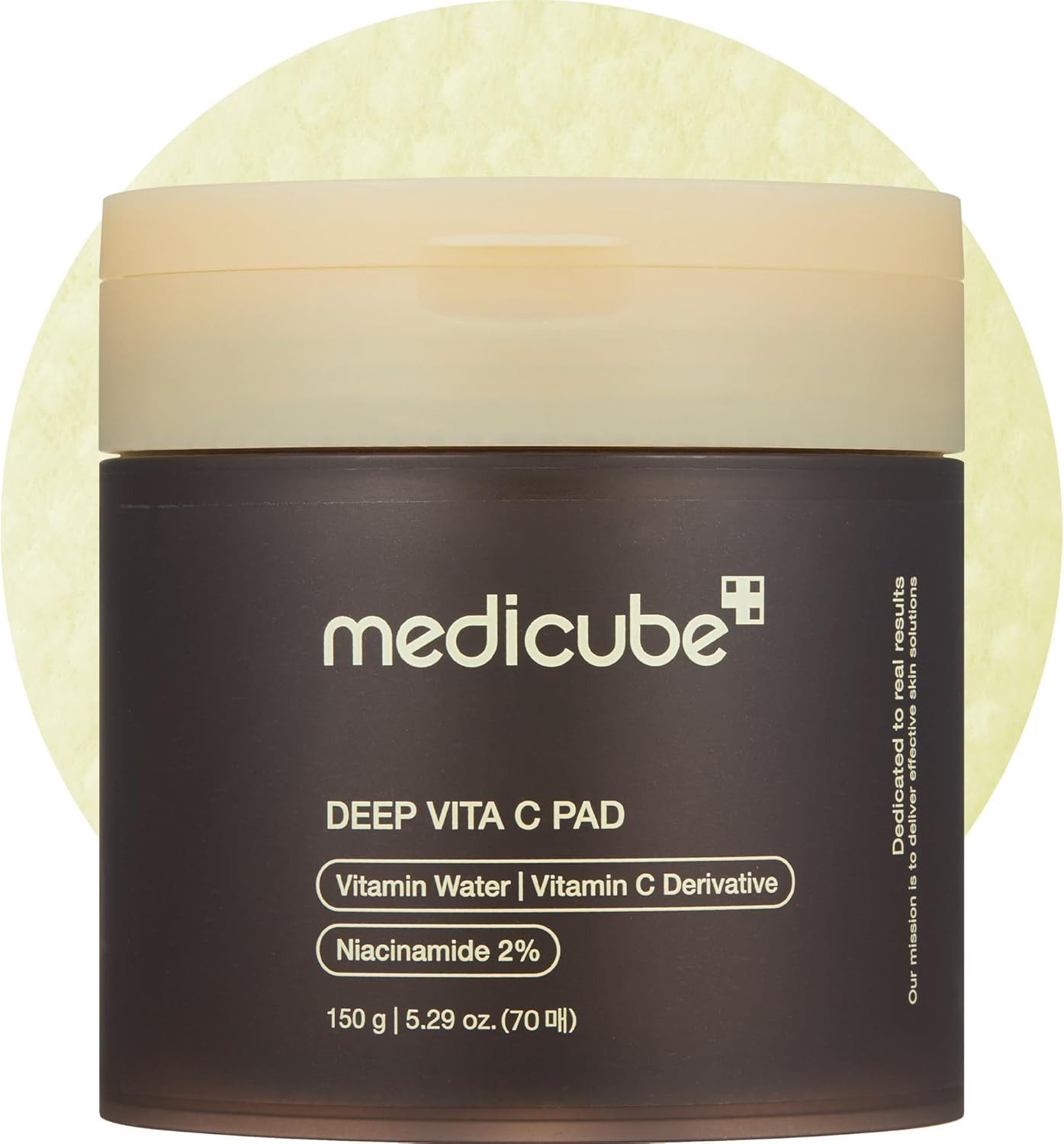 Medicube Gesichtspeeling Peeling-Pads mit Bernsteinsäure & Panthenol – 70 Stück, Für unreine Haut geeignet Porenverfeinernd